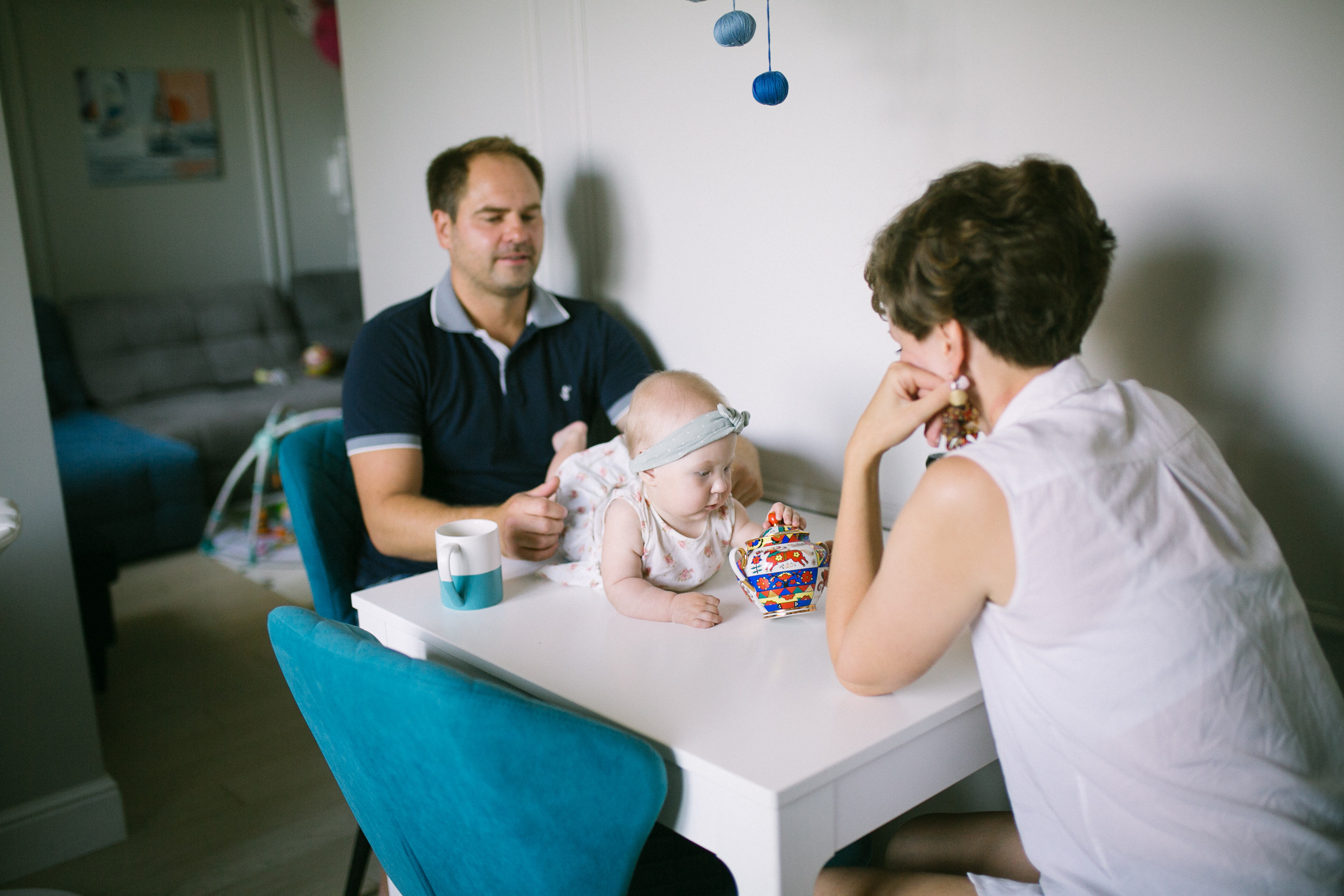 Домашняя семейная съемка Женя+Женя+Марина. Семейный фотограф Евгения Сурина