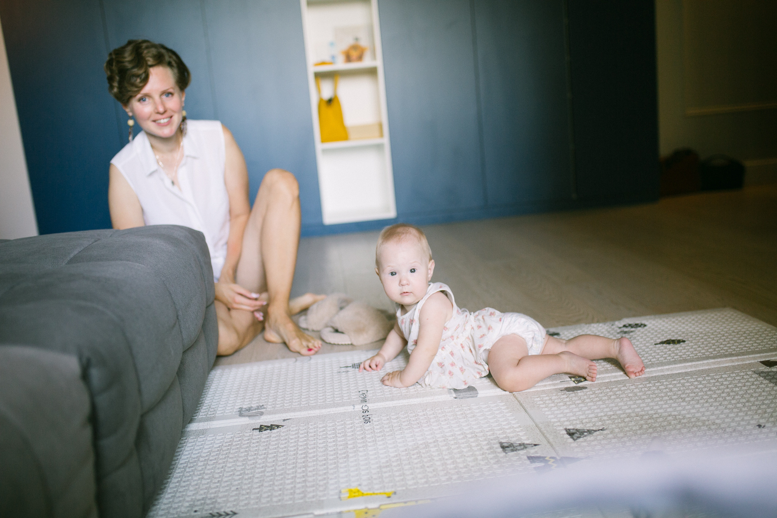 Домашняя семейная съемка Женя+Женя+Марина. Семейный фотограф Евгения Сурина