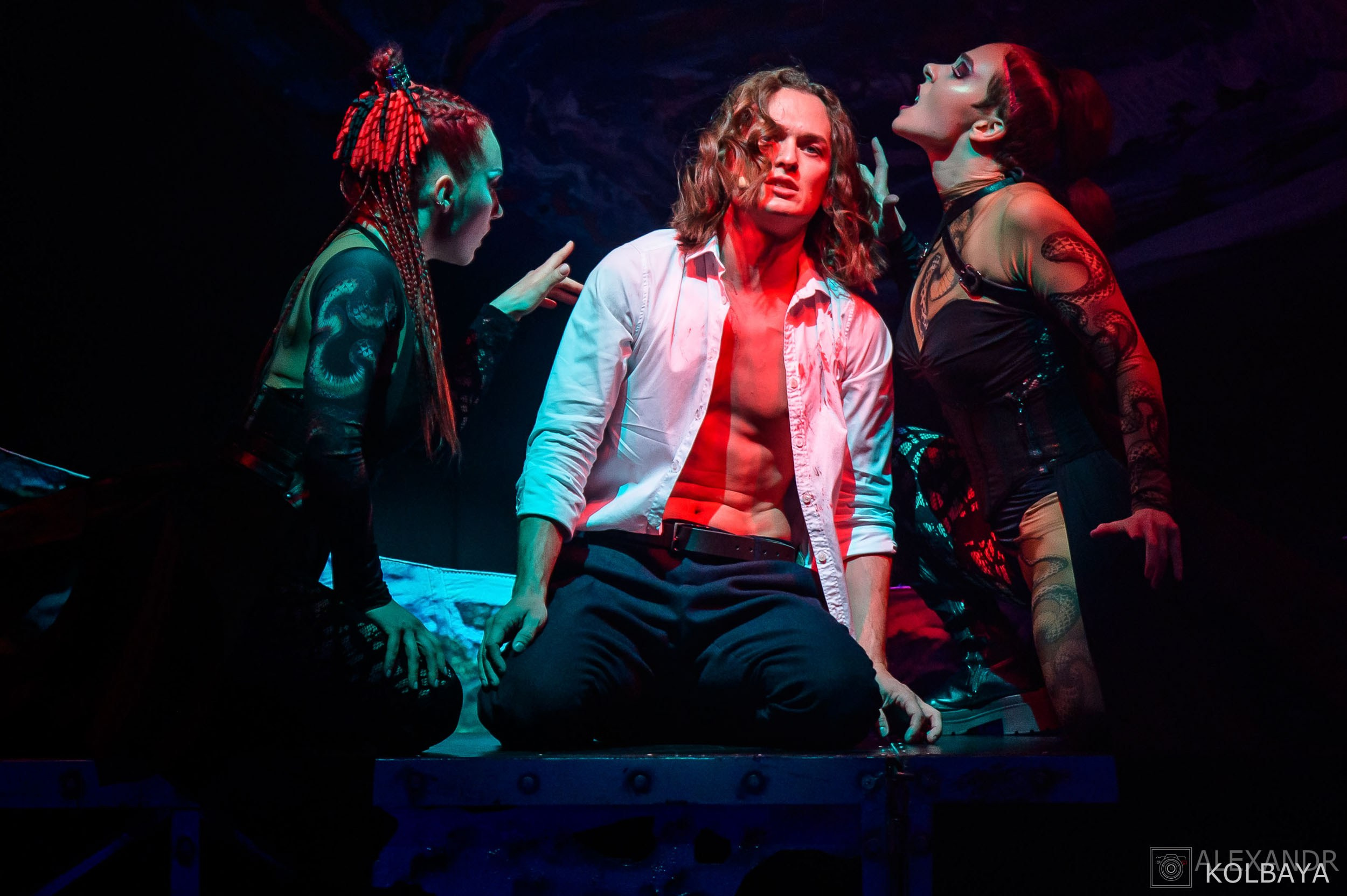 Мюзикл Дракула. Концертный и театральный репортажный фотограф в Москве Александр Колбая