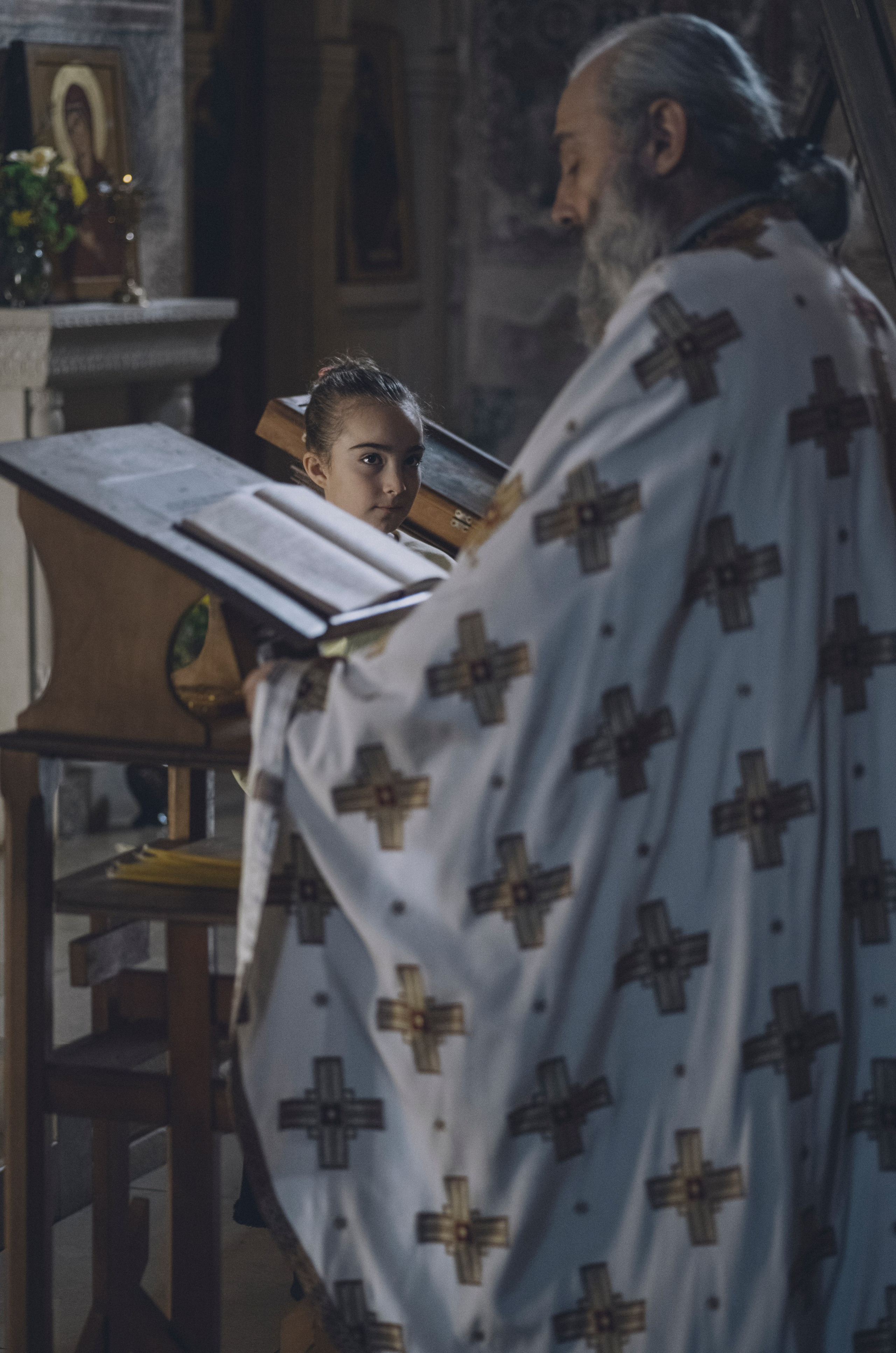 Крещение. Портретный фотограф Денис Милютин