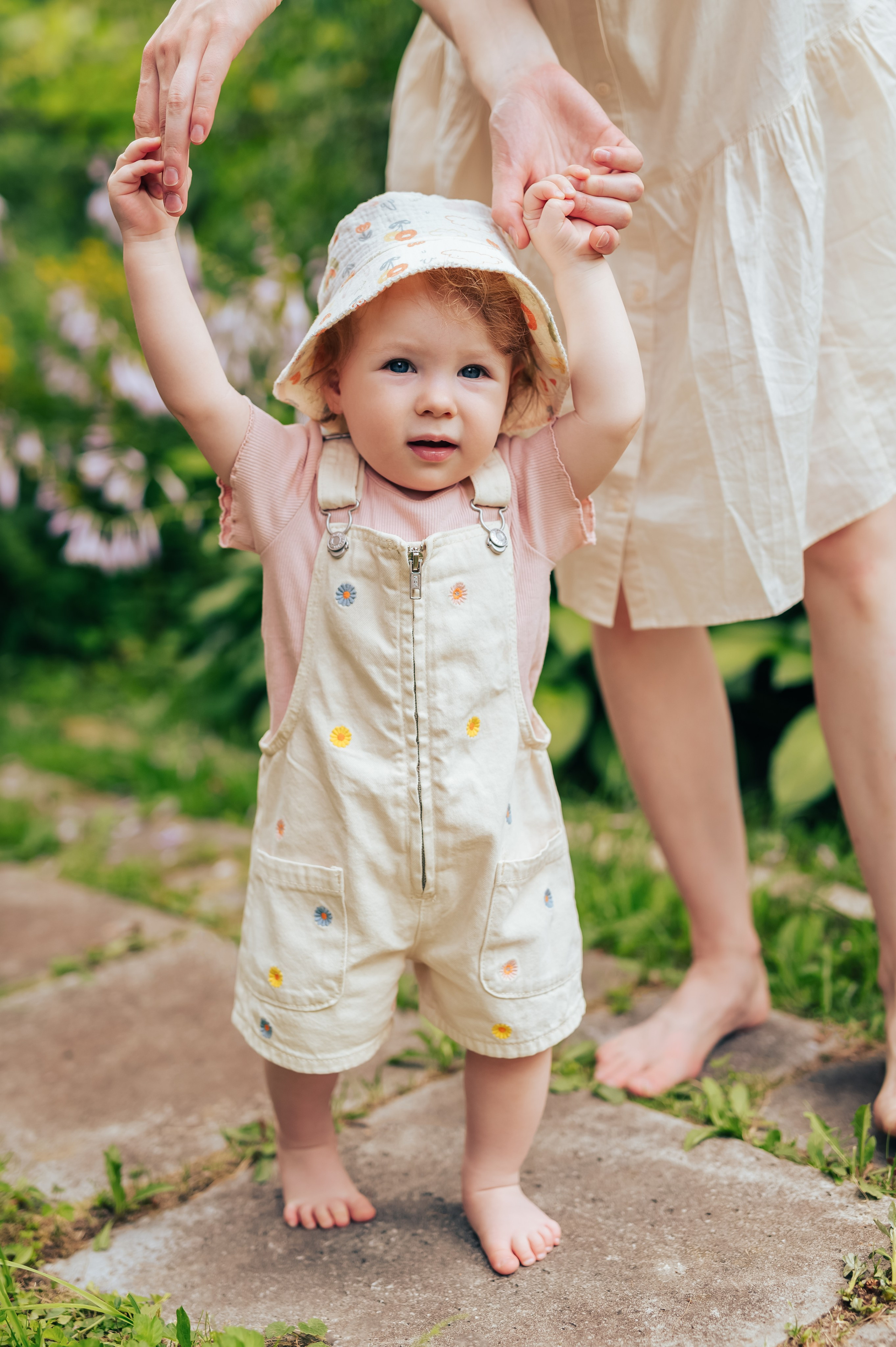 Лето на даче с годовалой малышкой. Семейный фотограф. Lifestyle. Москва. Анастасия Михайлова