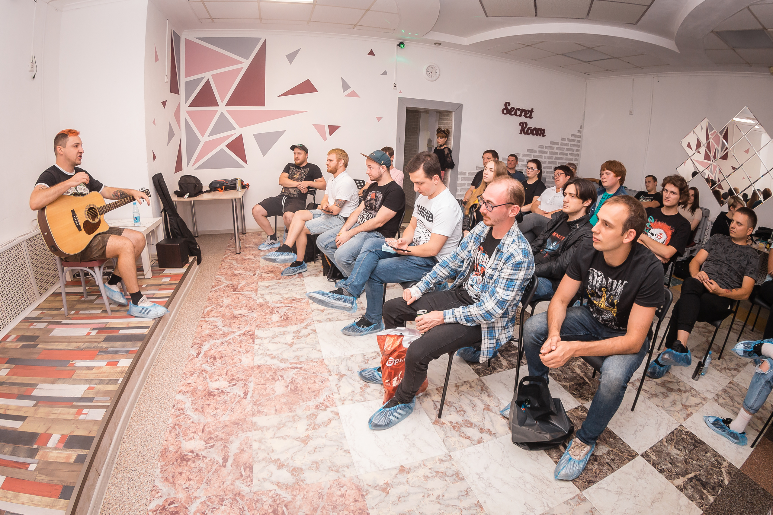 Квартирник Димы Сокола. Фотографиня Мария Дикова