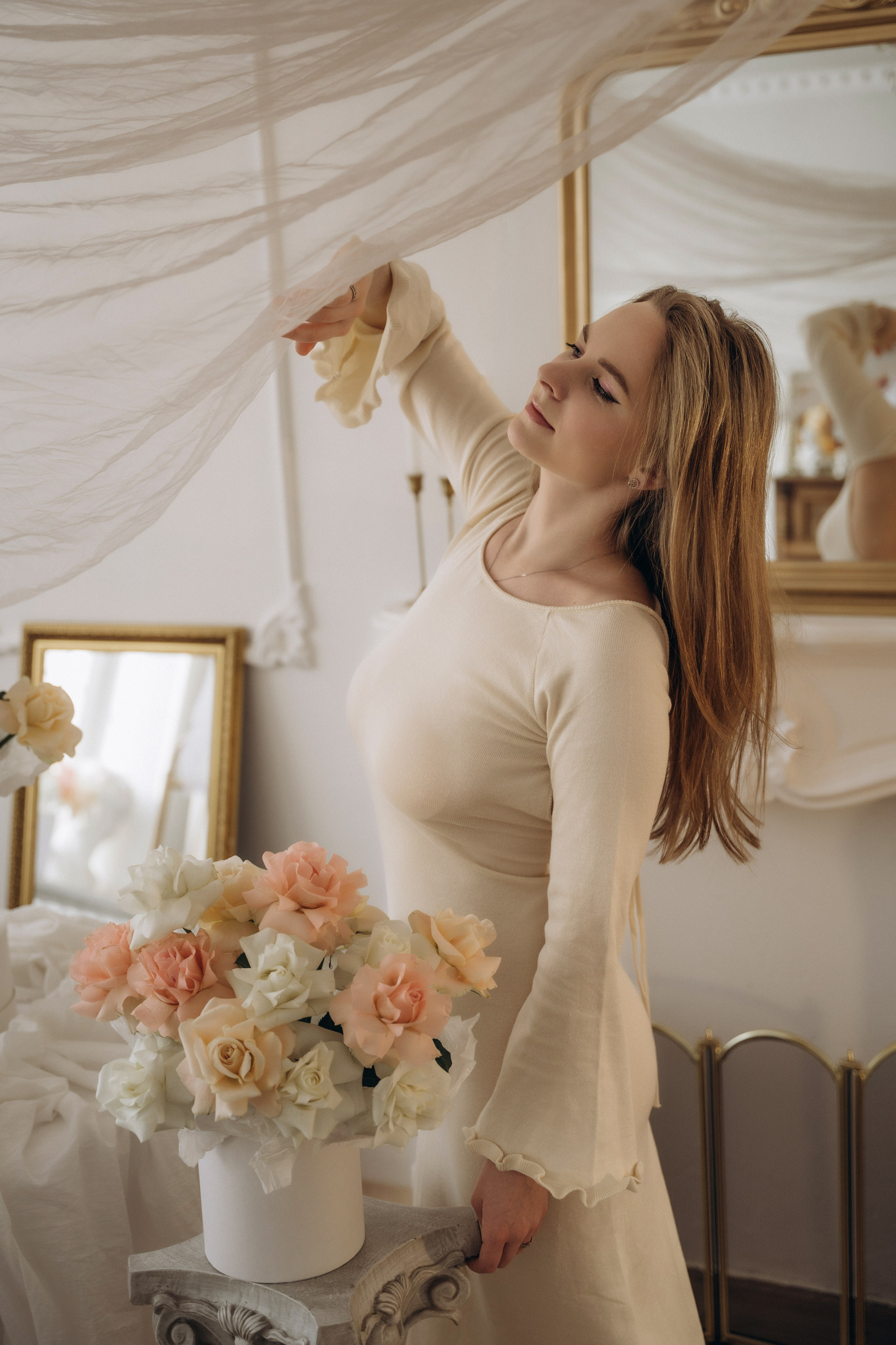 Алина. Фотосессия в студии. Семейный фотограф в Белгороде Амелина Алина