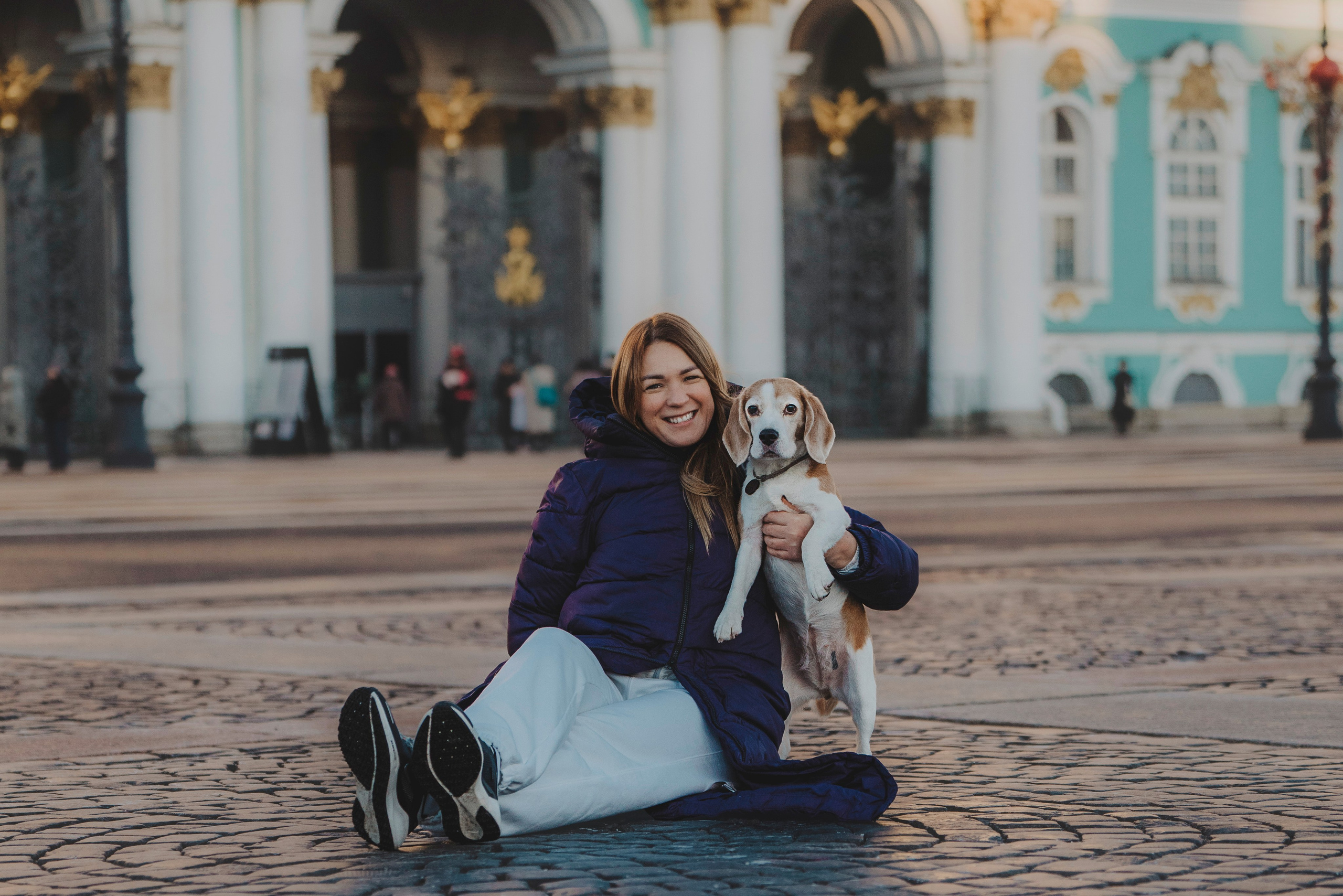 Ксения и Гаечка. Фотограф анималист в Спб недорого Олеся Майорова