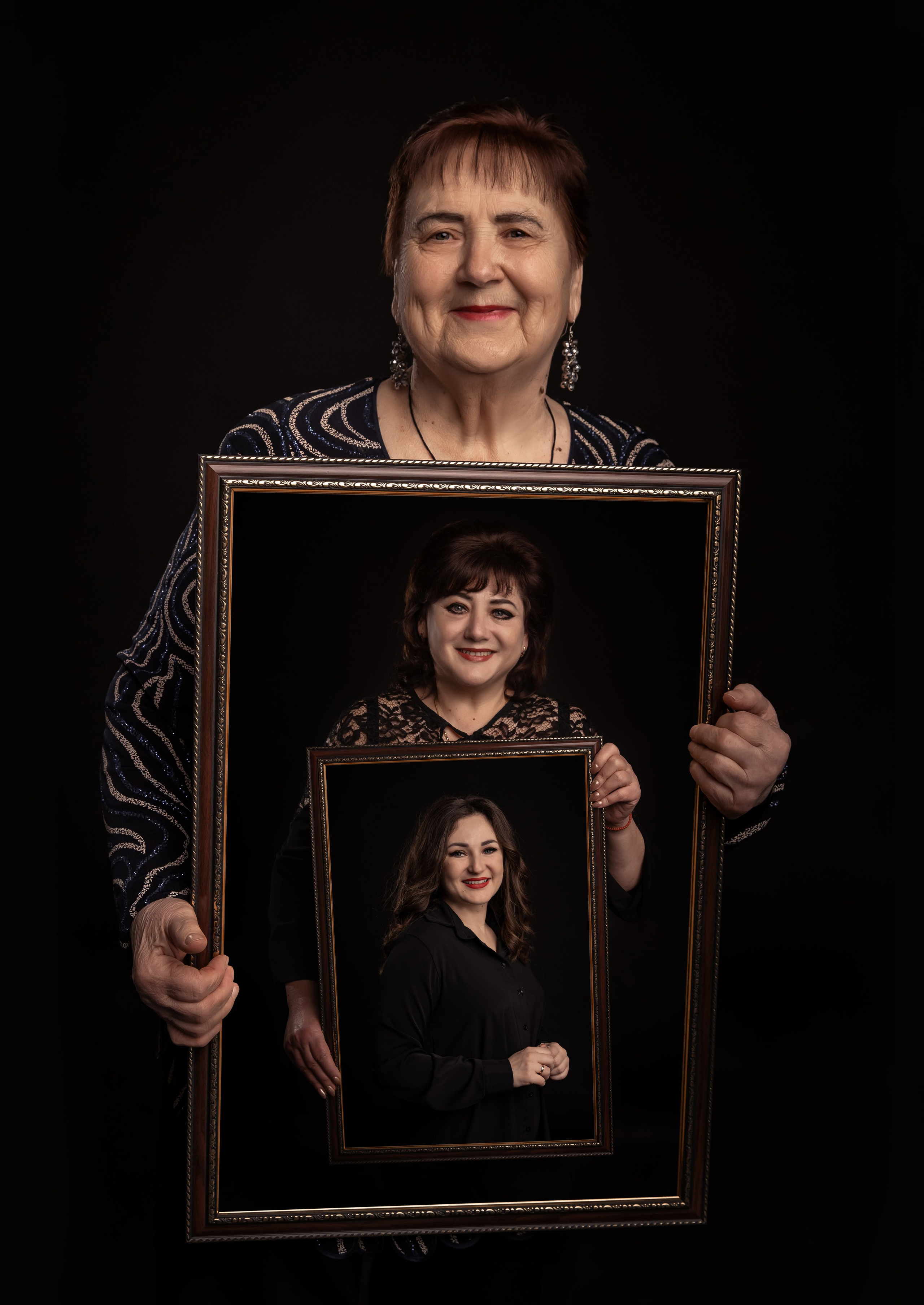 Портрет поколений. Фотограф Любава Колесник. Выпускные альбомы в Крымском районе