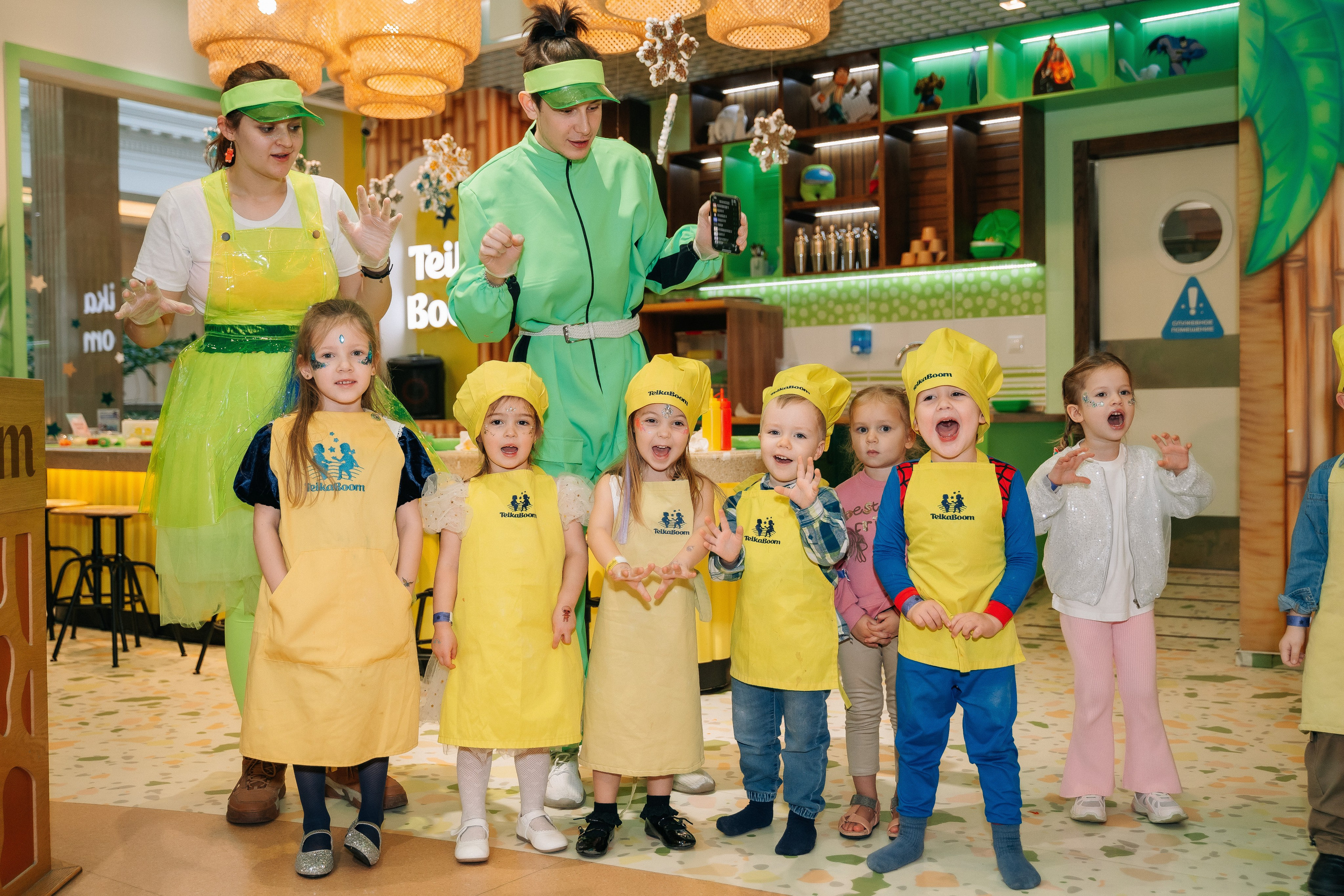 День рождения в Teikaboom Крокус Сити. Свадебный и семейный фотограф в Москве и МО Геннадий Туманцев