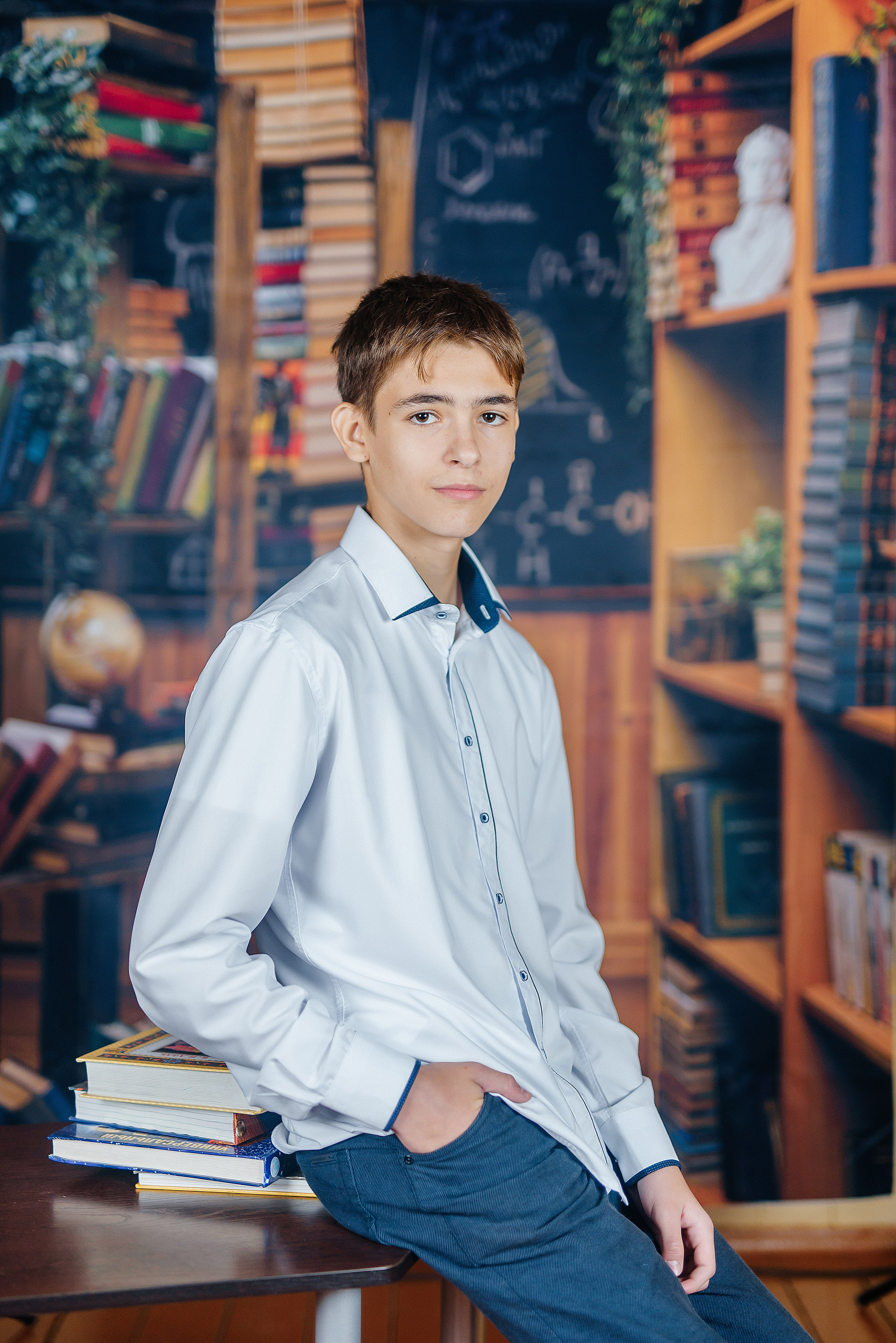 Библиотека. Семейный фотограф в Барнауле