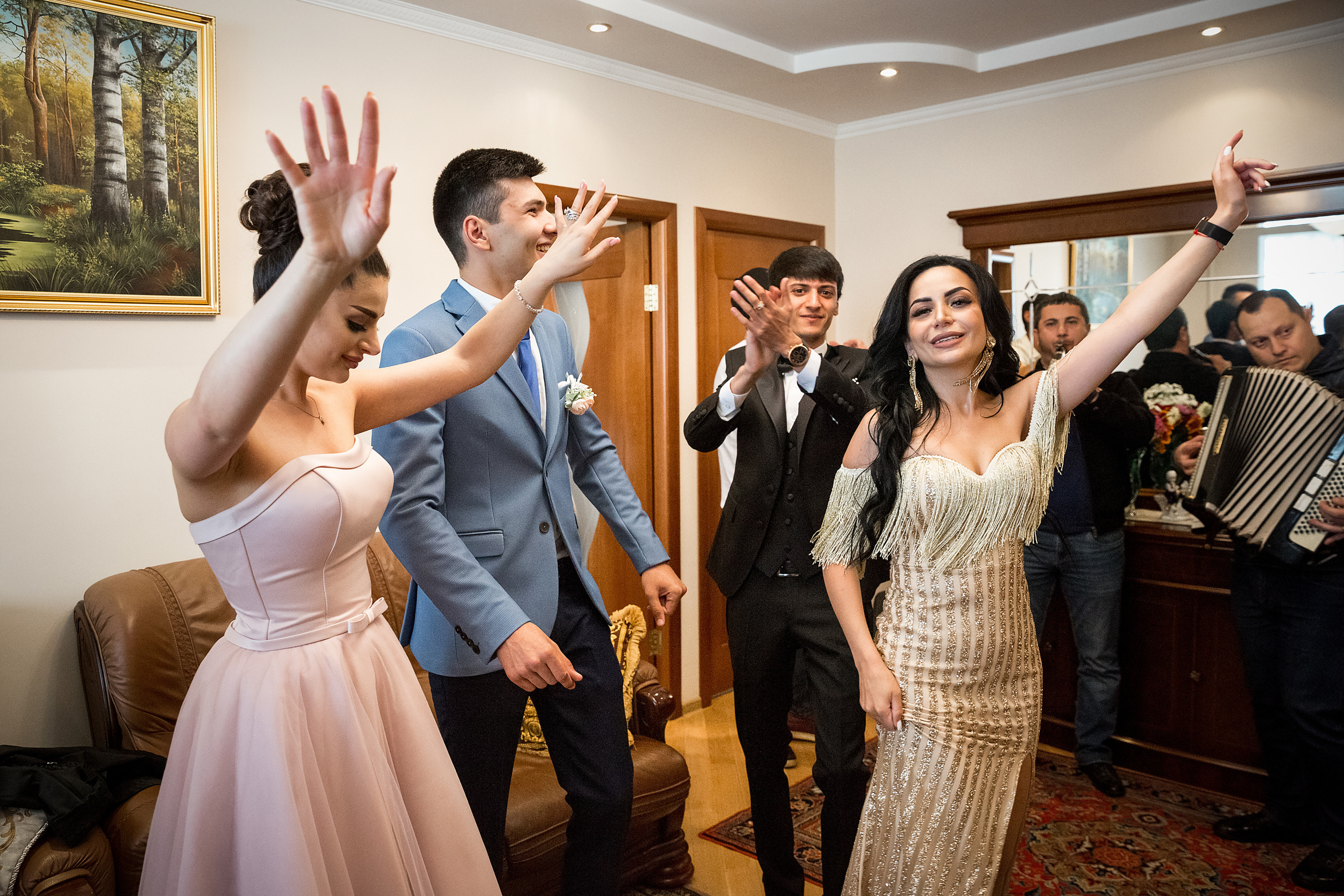 Давид и Нектар. Свадебные фотографы в Москве: Денис и Елена Пройдовы