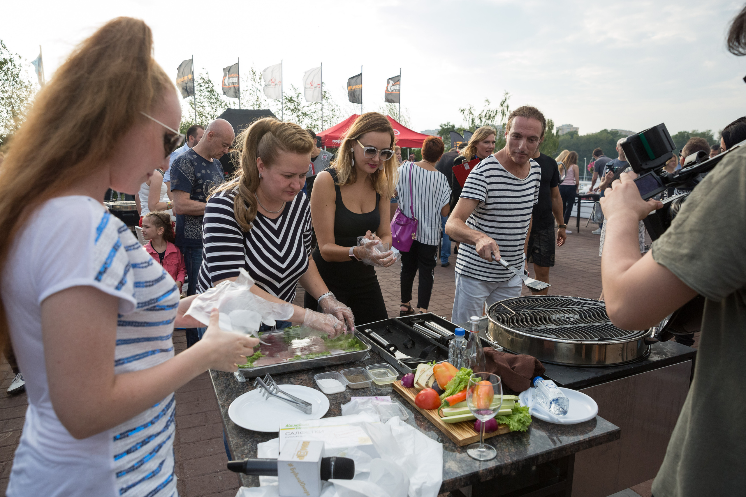 Regata Stars в ресторане Don David. Свадебные фотографы в Москве: Денис и Елена Пройдовы