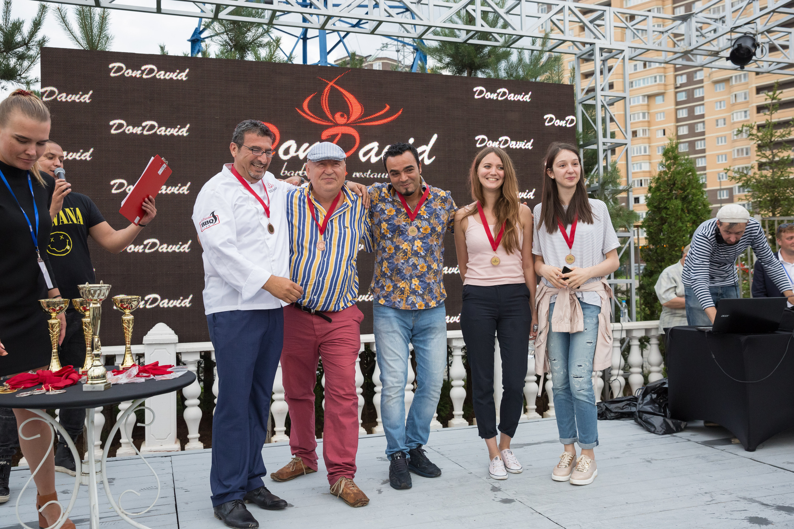 Regata Stars в ресторане Don David. Свадебные фотографы в Москве: Денис и Елена Пройдовы