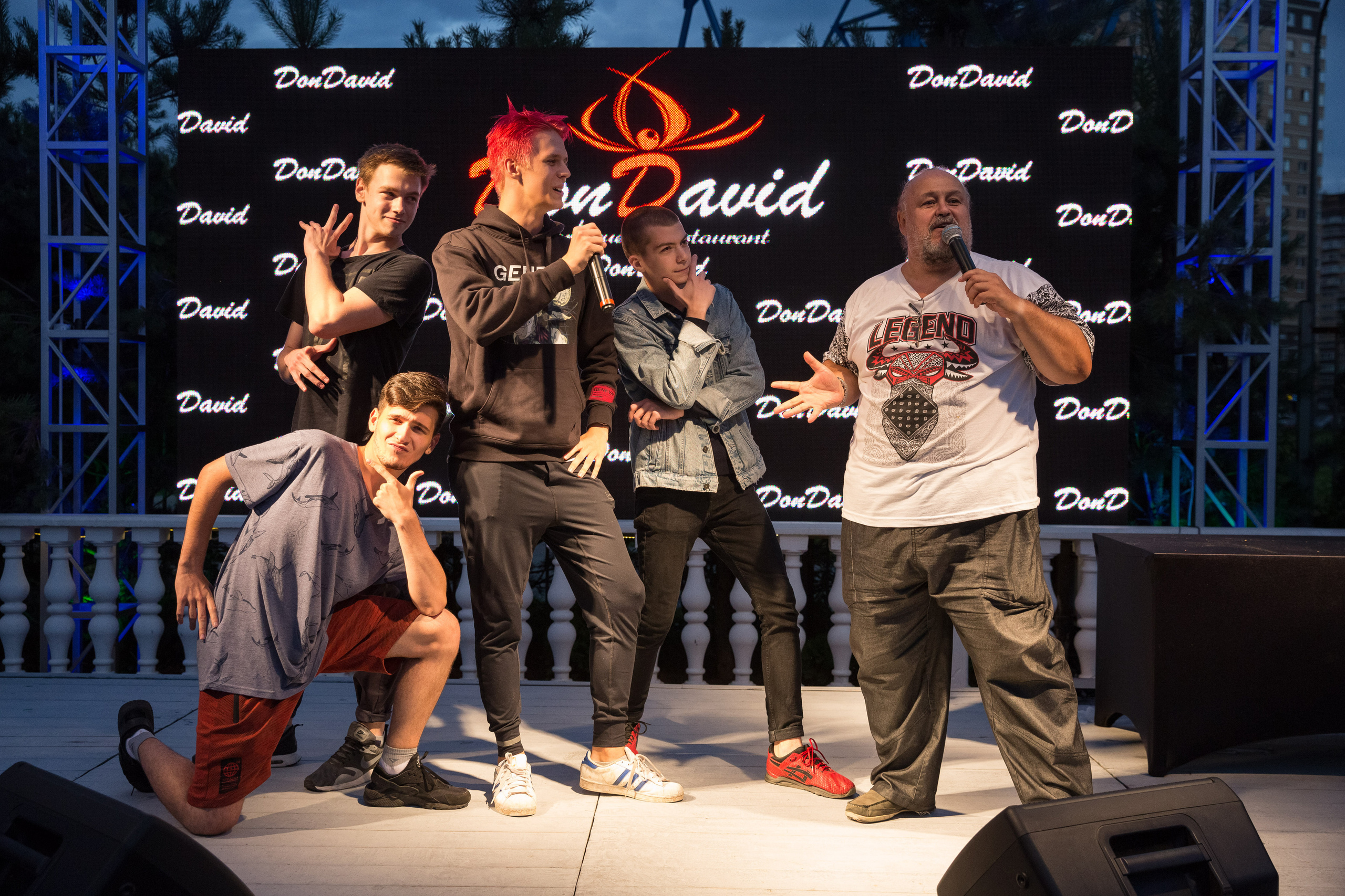 Regata Stars в ресторане Don David. Свадебные фотографы в Москве: Денис и Елена Пройдовы