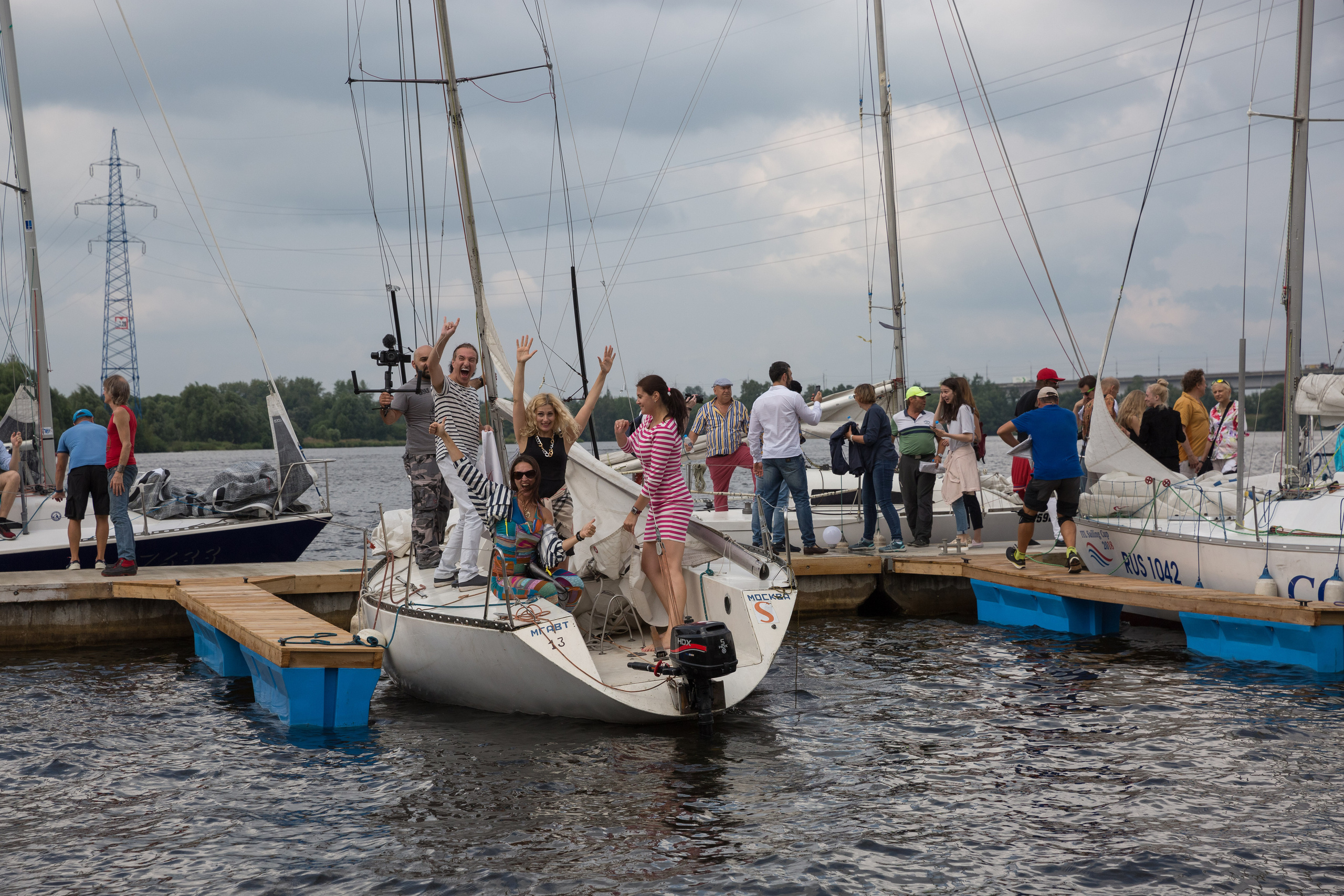 Regata Stars в ресторане Don David. Свадебные фотографы в Москве: Денис и Елена Пройдовы