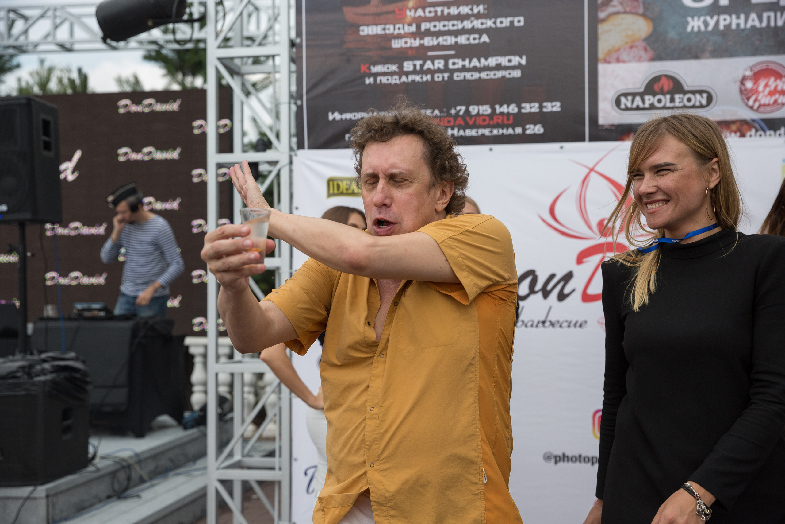 Regata Stars в ресторане Don David. Свадебные фотографы в Москве: Денис и Елена Пройдовы