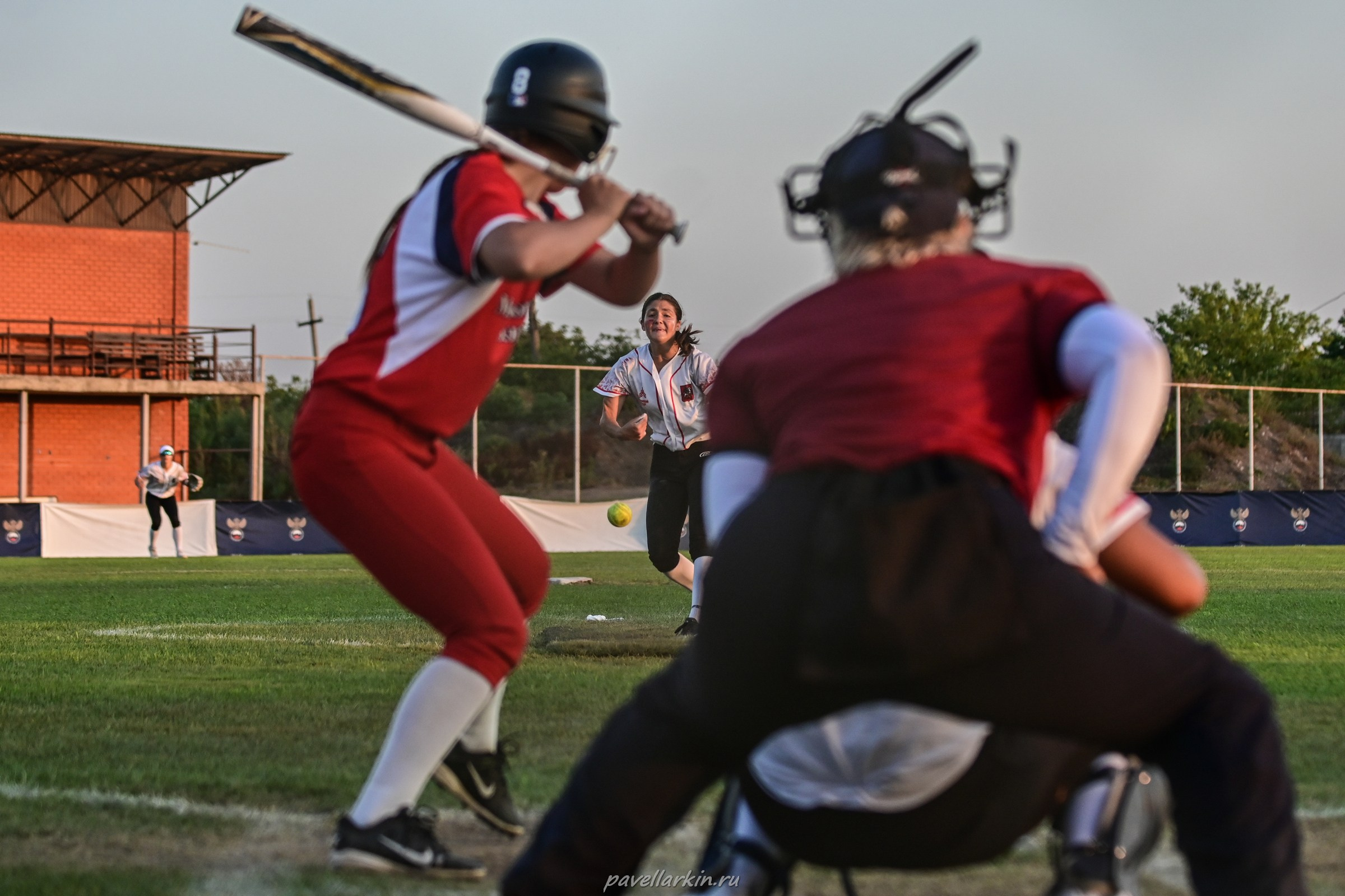 Софтбол: Финал юношеской спартакиады 2025 года. Спортивный фотограф, фотожурналист Павел Ларькин