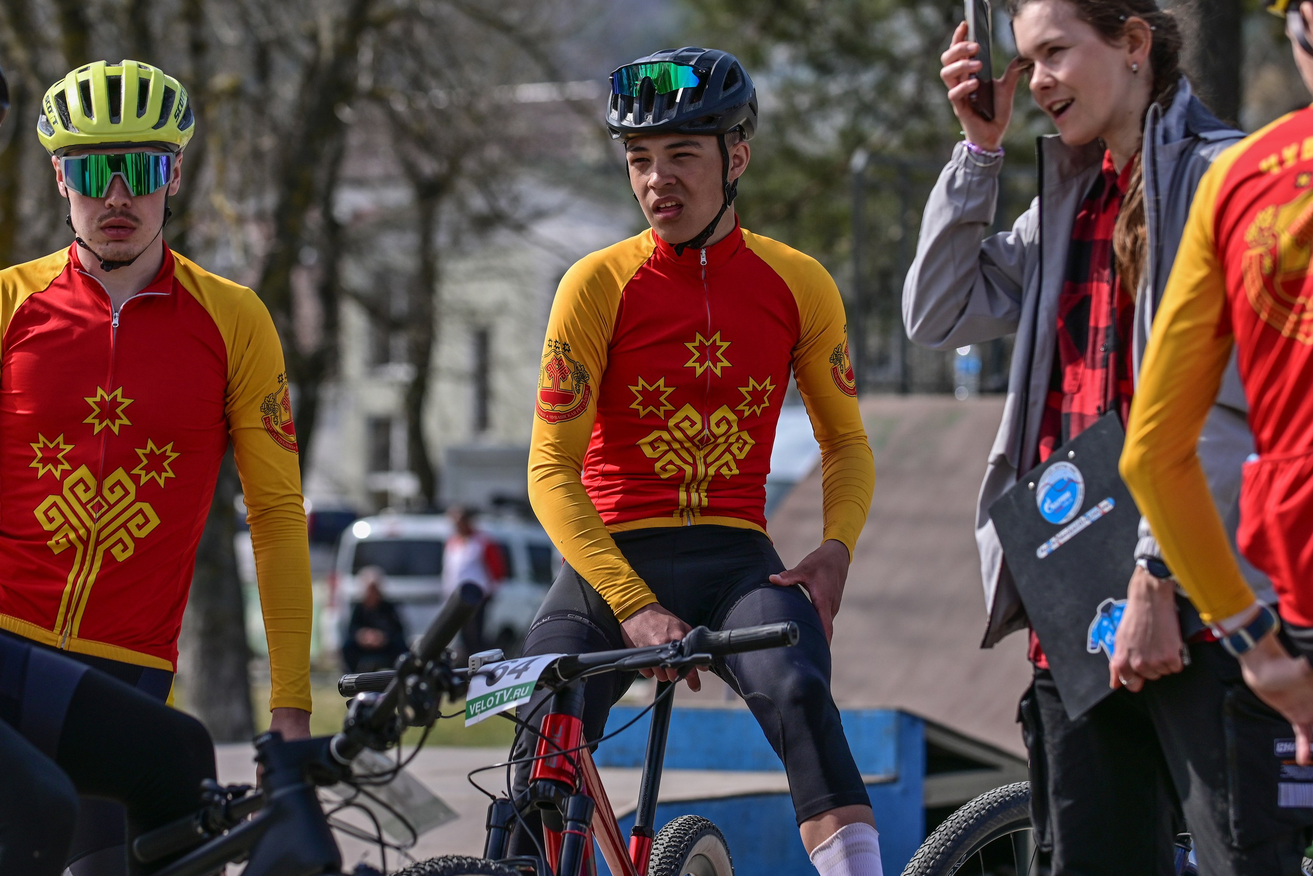 Маунтинбайк, кросс-кантри в Архипо-Осиповке 16 марта 2025. Спортивный фотограф, фотожурналист Павел Ларькин