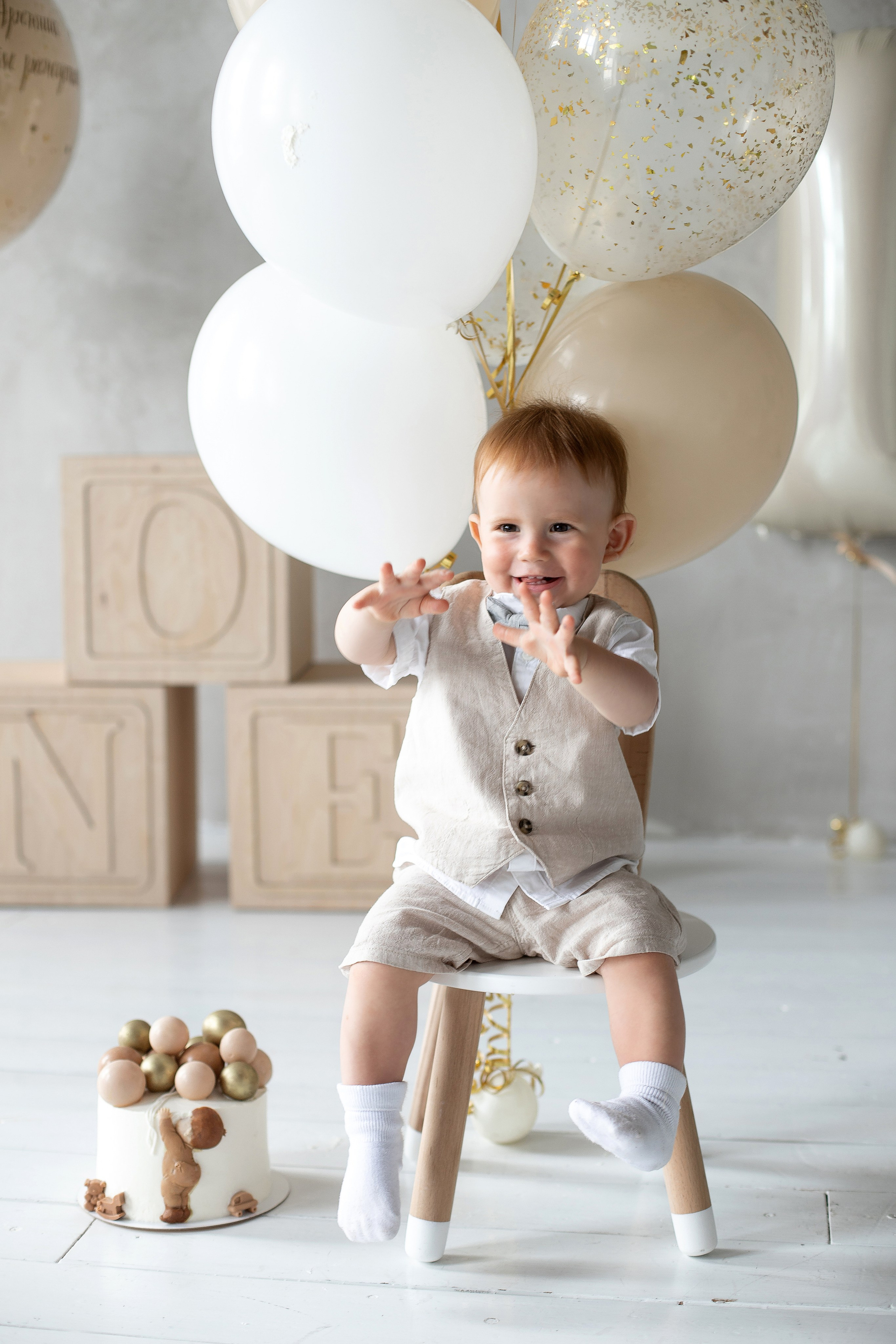 Арсению годик. Семейный и детский фотограф в Красноярске Анна Маюрова