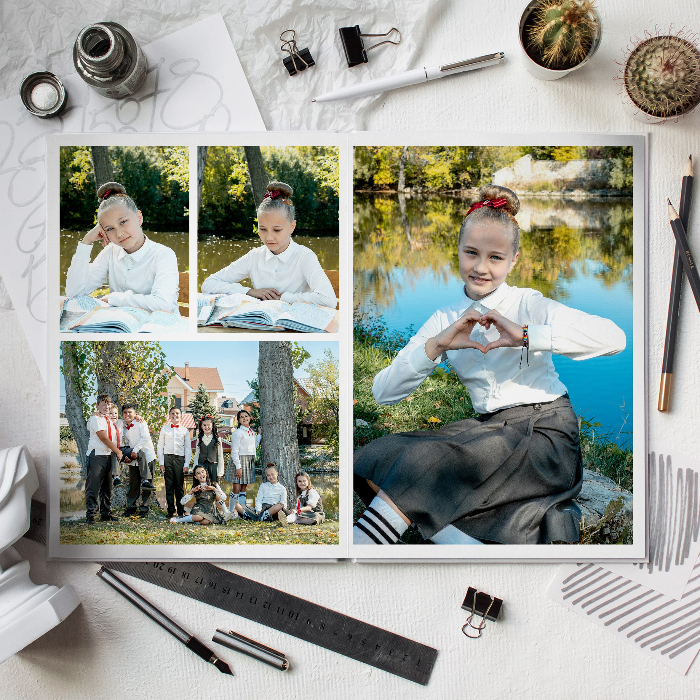 Выпускной альбом из начальной школы