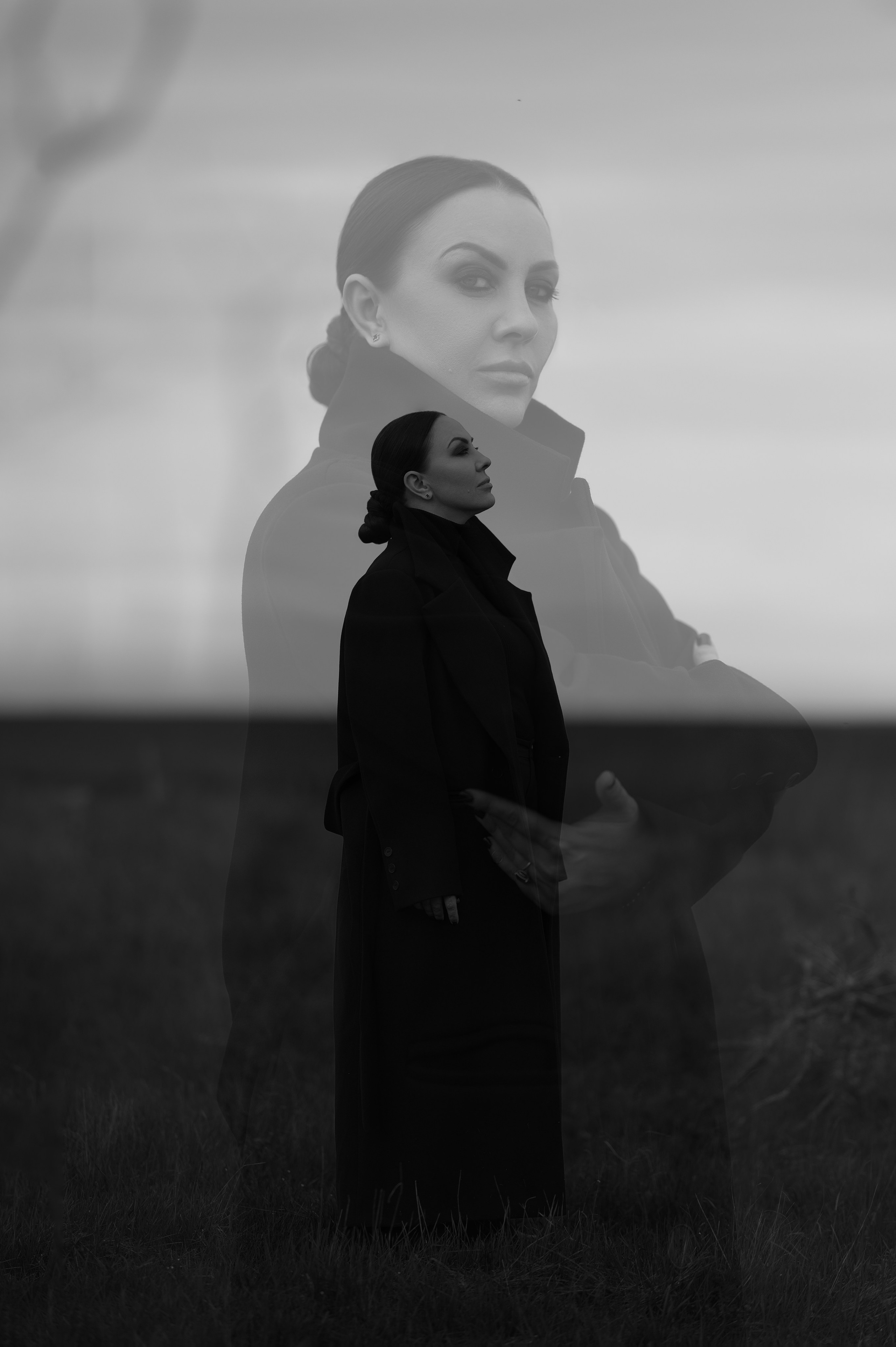 Минималистичная фотосессия в пальто. Фотограф Елизавета Жуйкова | Фотосессии в Волгодонске: портретные, лав стори, семейные