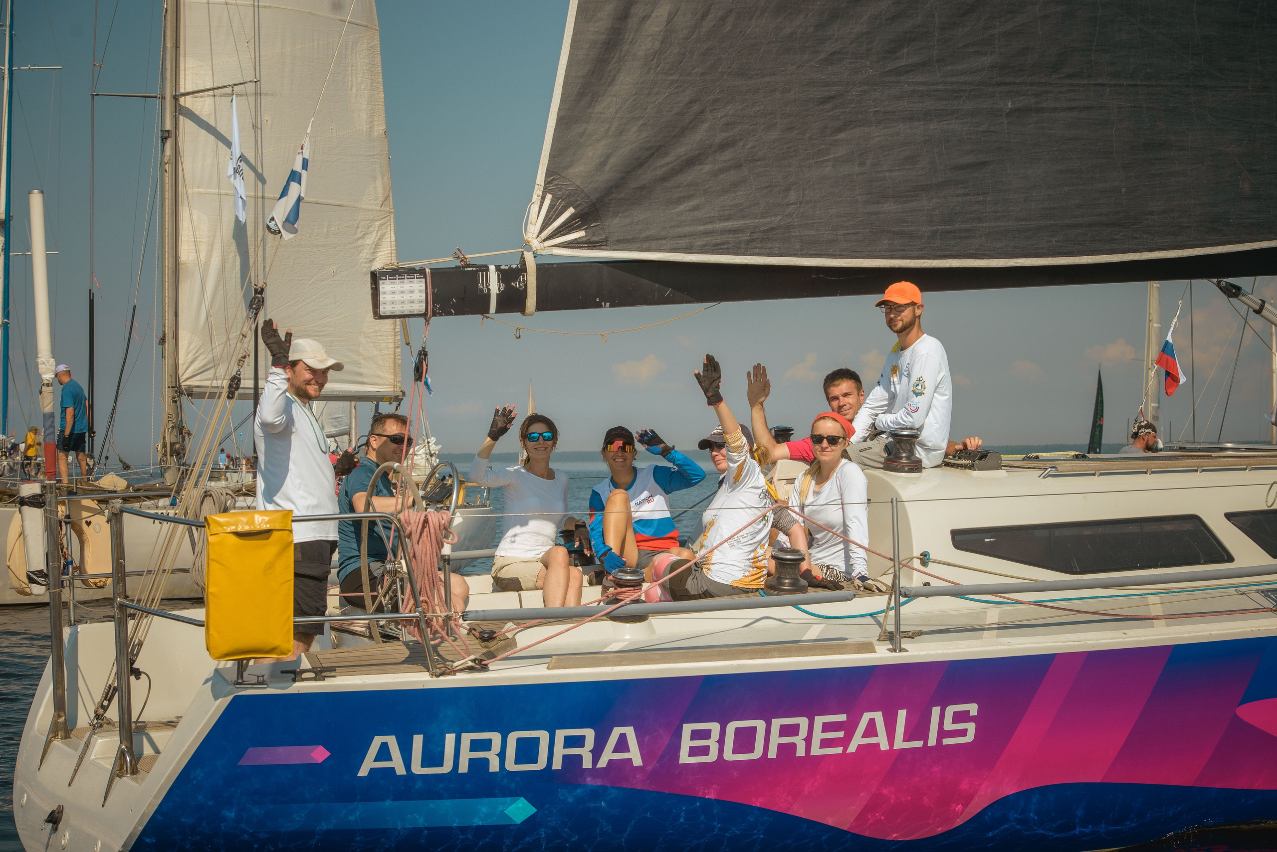 Яхтинг. Фотограф Дмитрий Потатуев