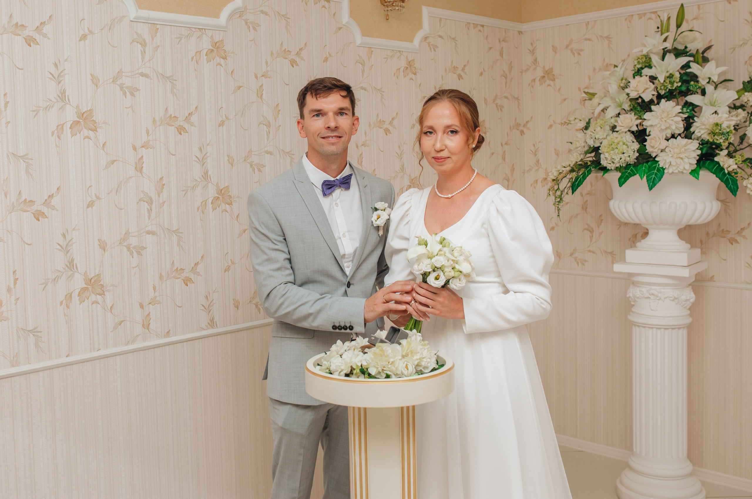 Александр и Вероника. Регистрация брака в Сестрорецке и прогулка. Свадебный и семейный фотограф в Санкт-Петербурге и Сестрорецке