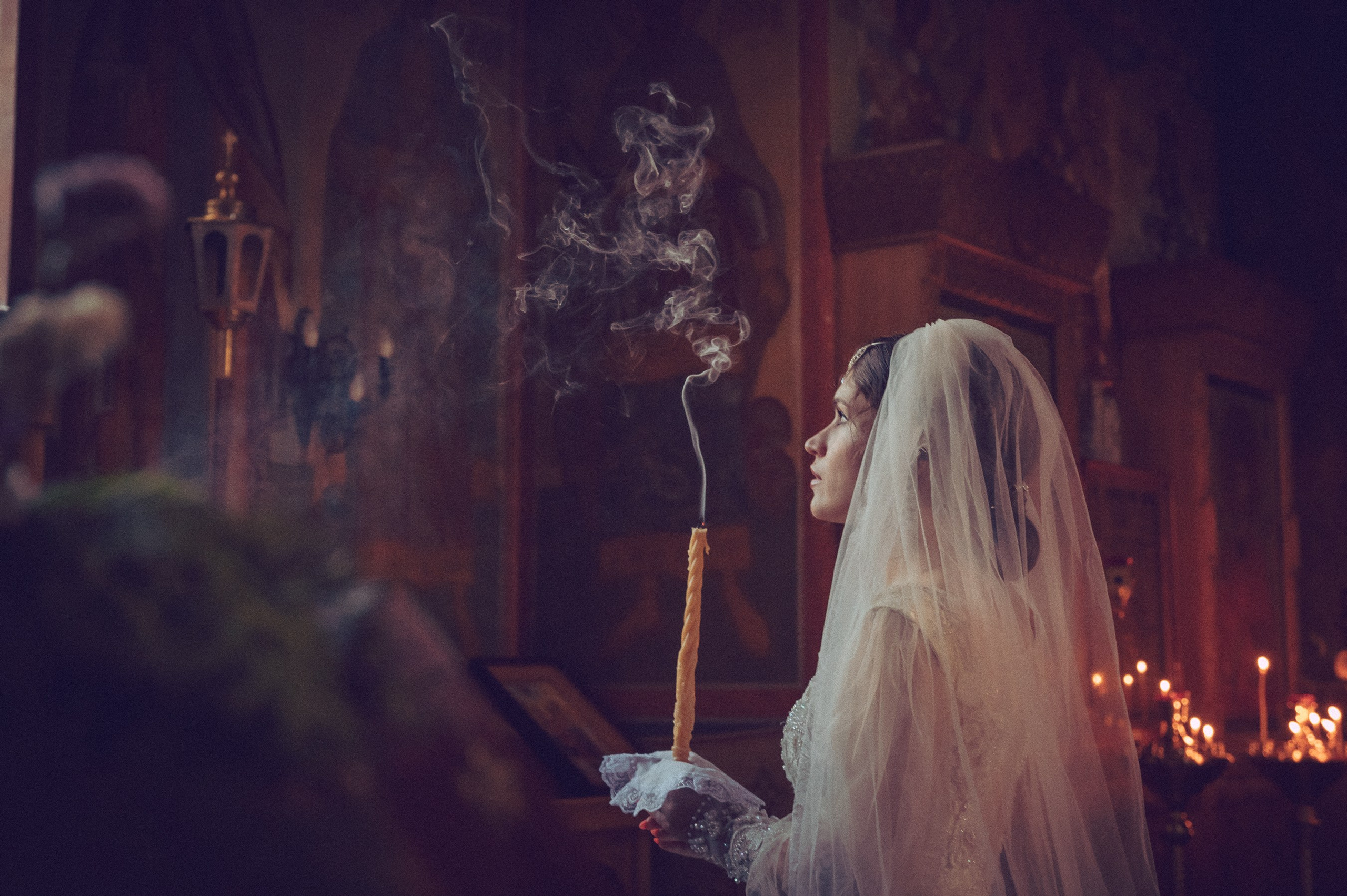 Венчание в Одинцово объективе фотографа Руслана Каримова