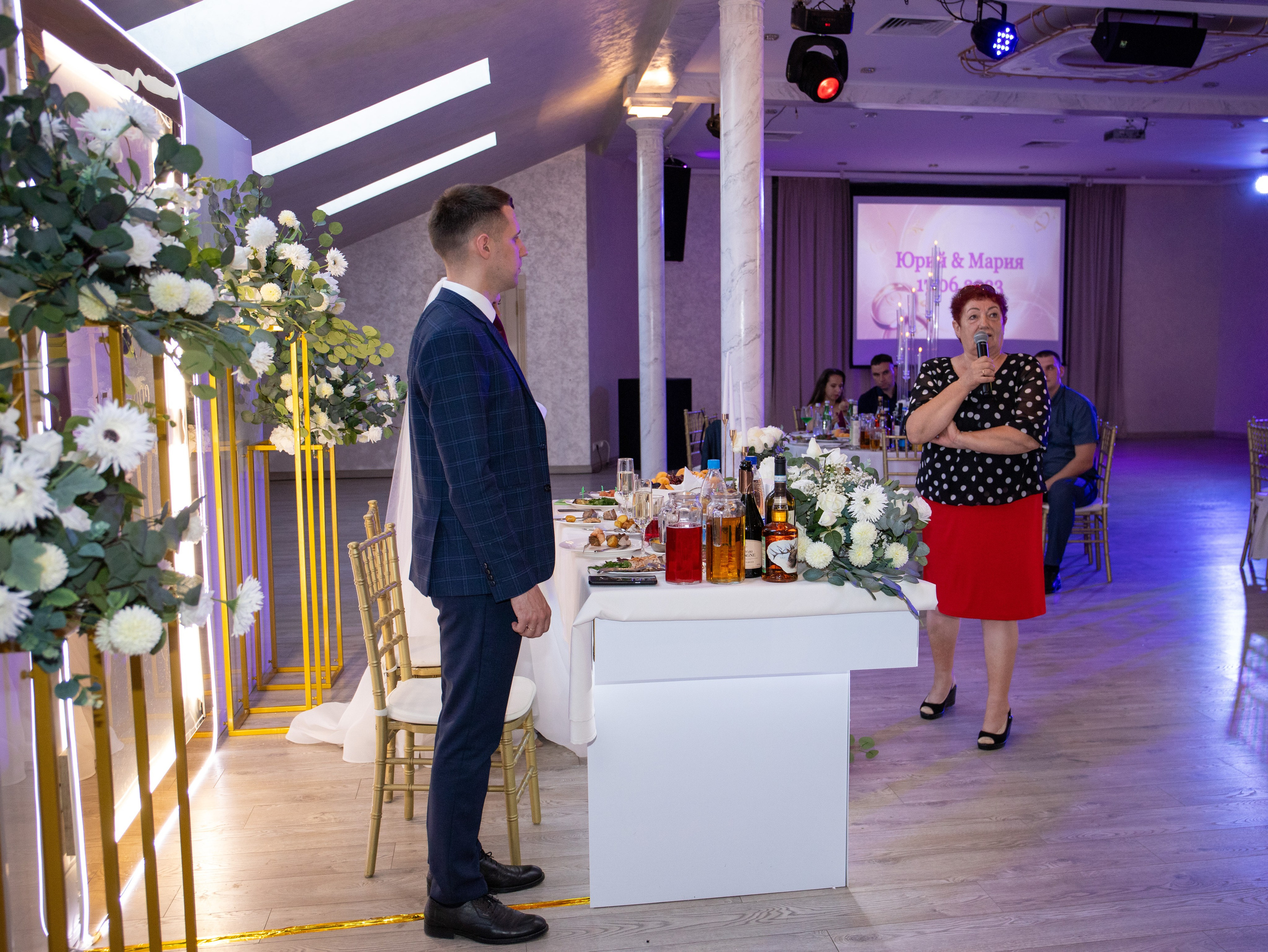Свадебный банкет. Свадебный и семейный фотограф в Москве Мила Широких