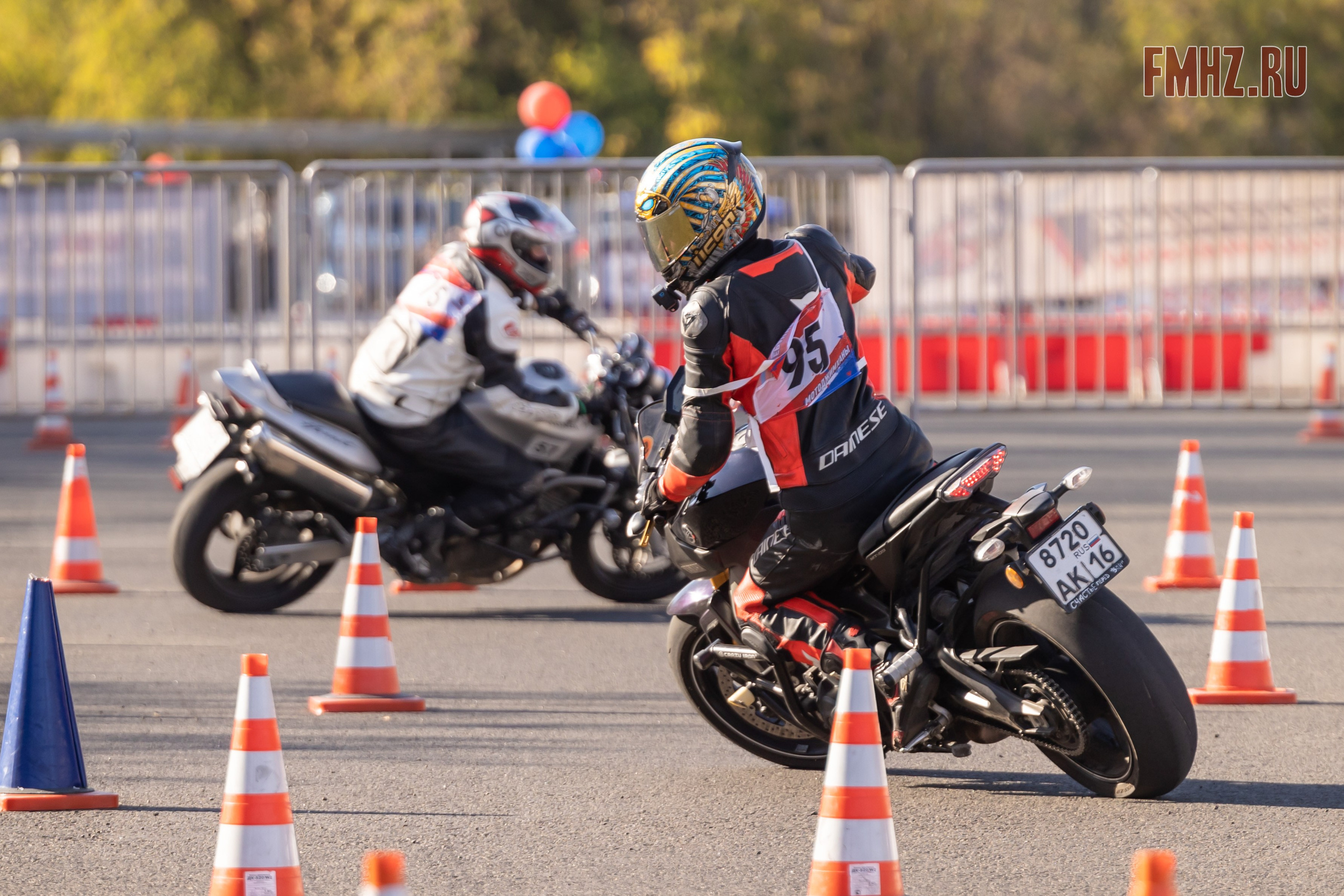 Соревнования по мотоджимхане на площадке Мосгортранс 15.09.2024. Фотограф Владимир Охрименко