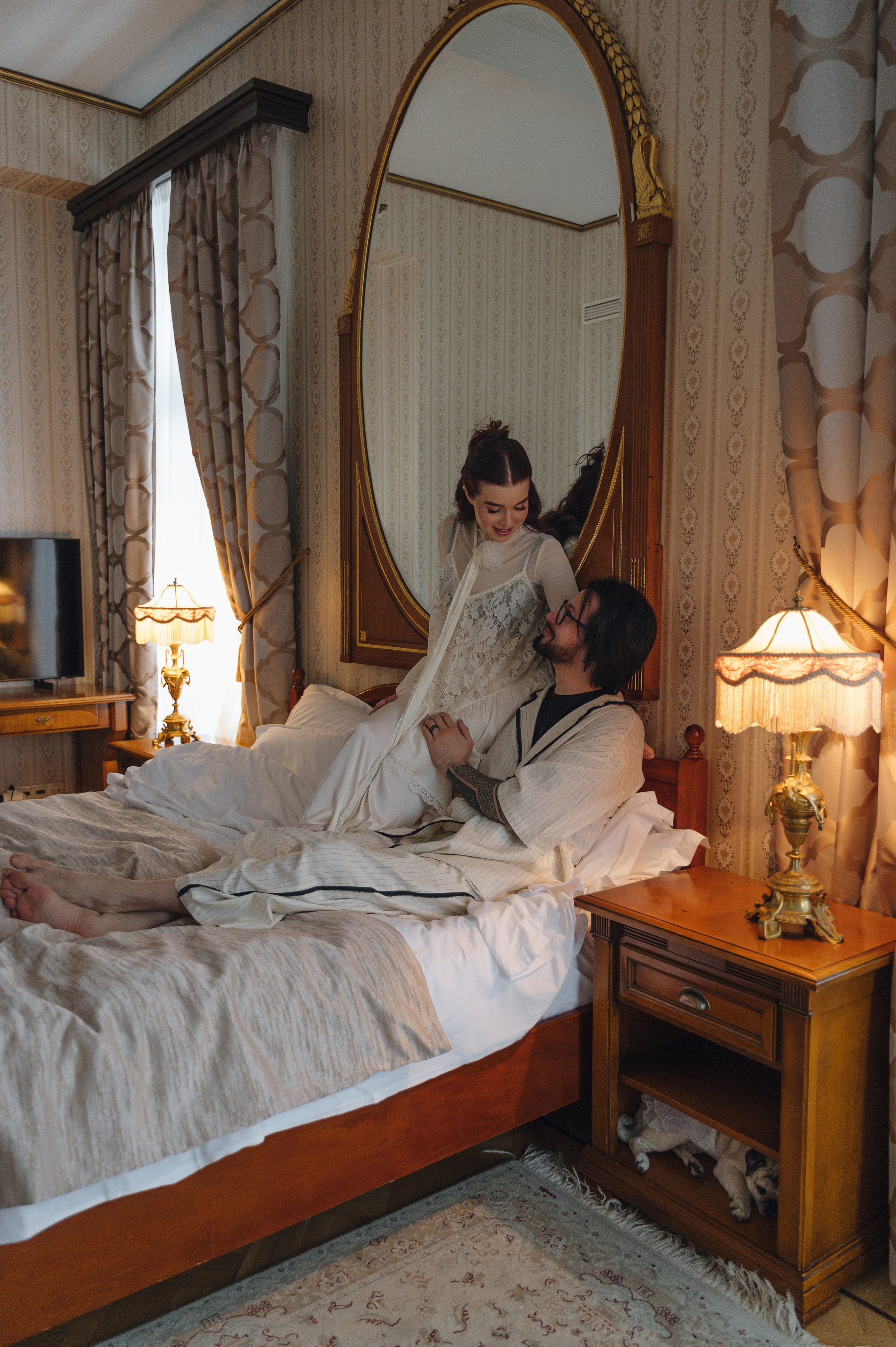 Денис и Анастасия. Метрополь и Особняк Спиридонова. Свадебный фотограф Москва и Санкт-Петербург. Анастасия Чудина