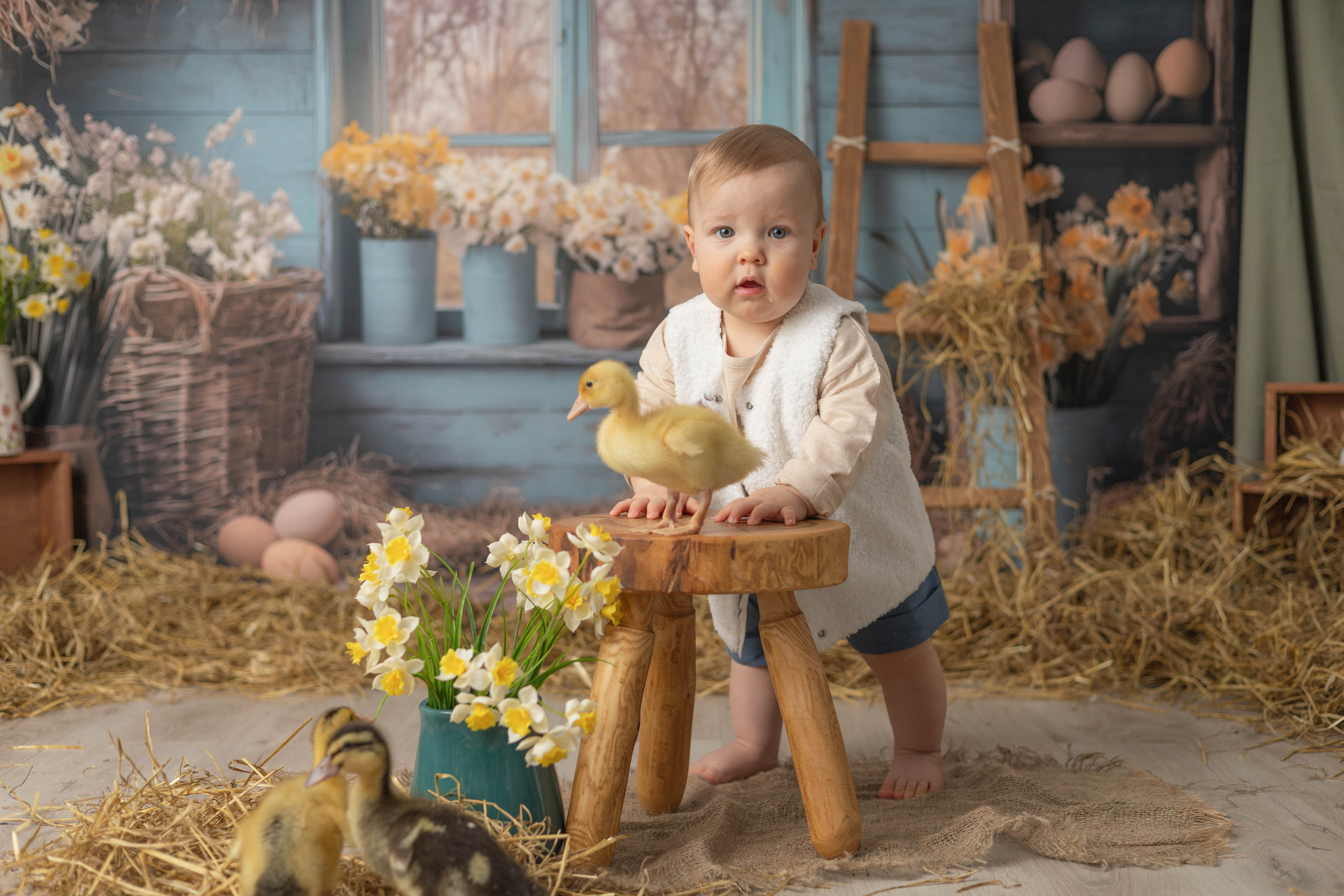 «Пасхальный». «Вкадре» — фотосессия новорожденных Тула | детский фотограф в Туле