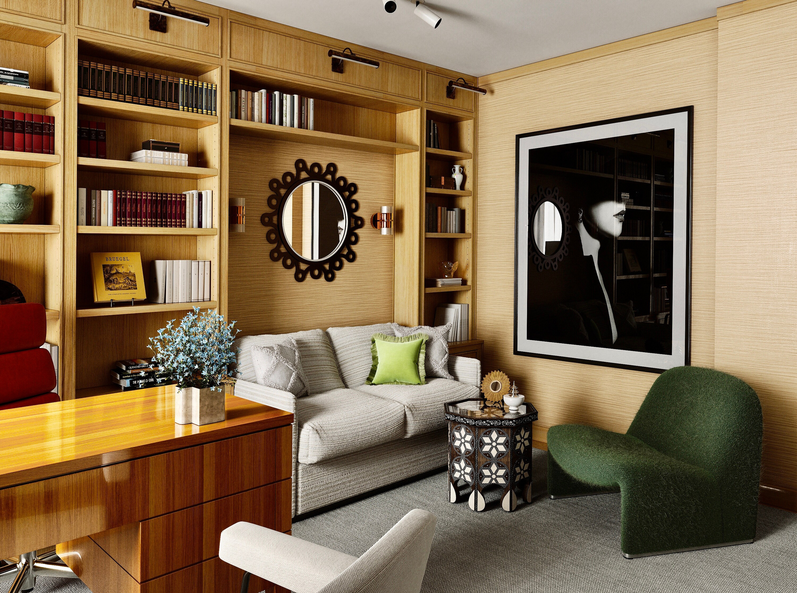 Визуализация по референсу проекта Сергея Огурцова. 3D визуализация дизайна интерьера. 3D interior design visualizer