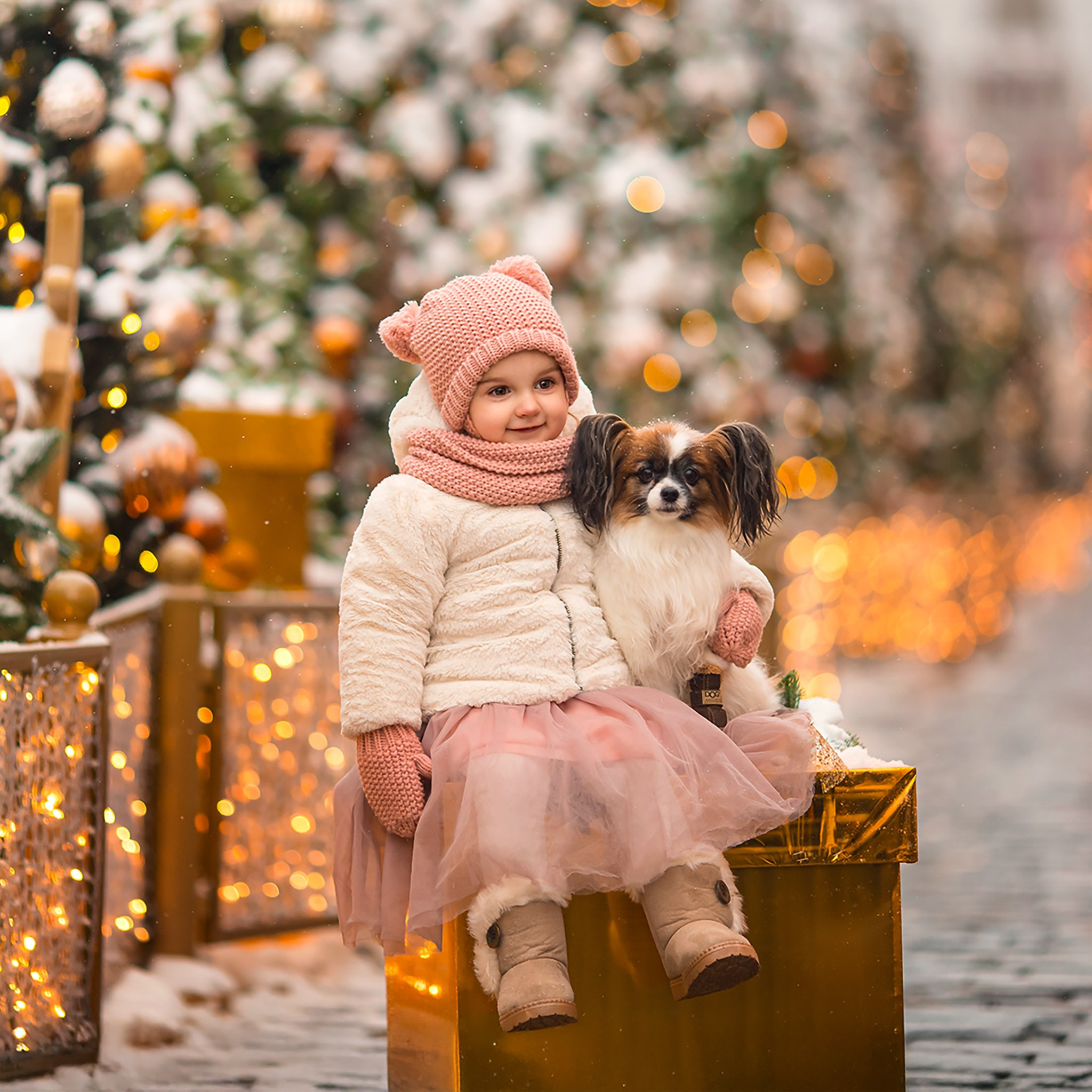 Новогодние фотосессии. Детский и семейный фотограф Елена Михайлова в Москве