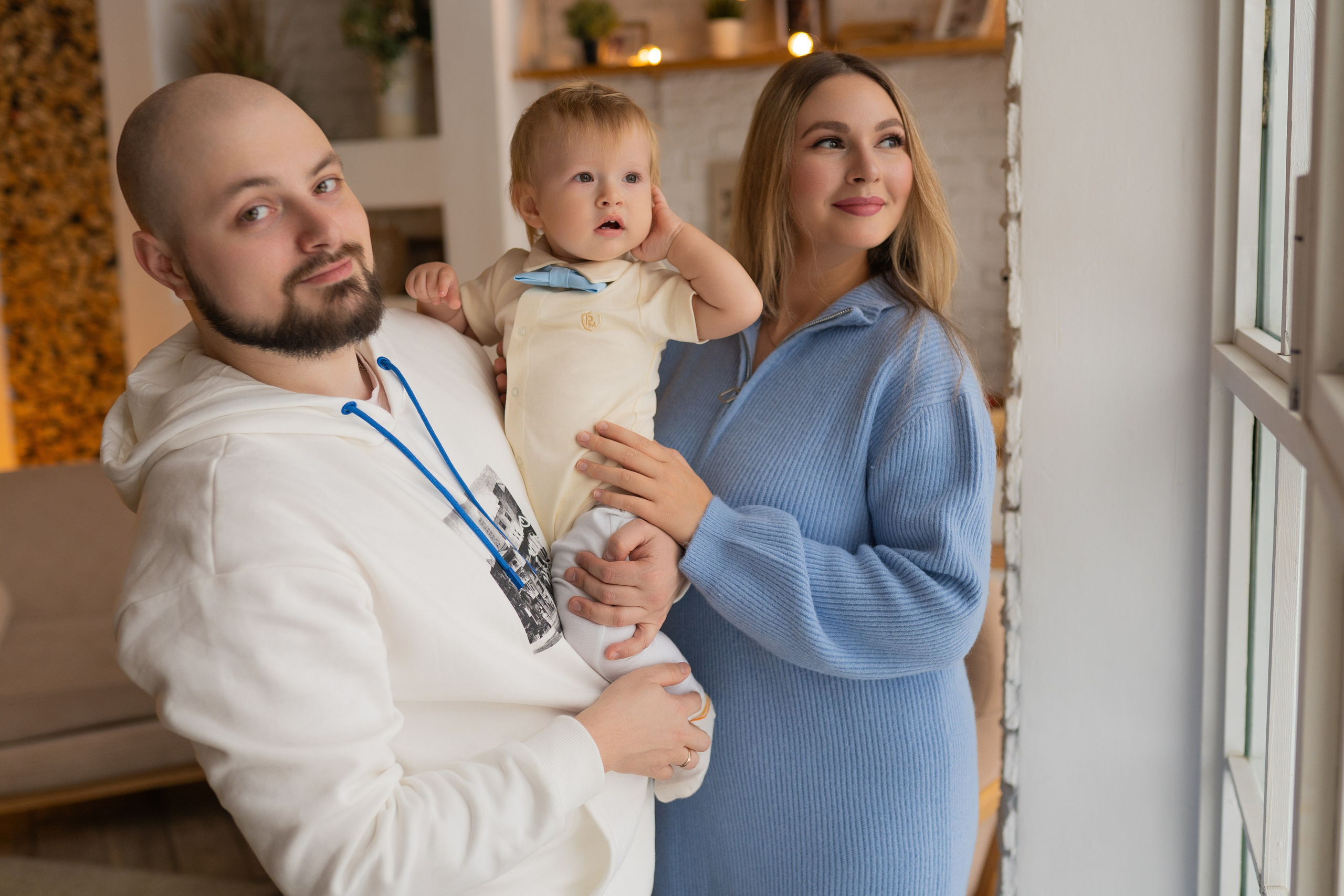 Ника, Влад и Илюша. Свадебный фотограф в Москве Анна Полушина