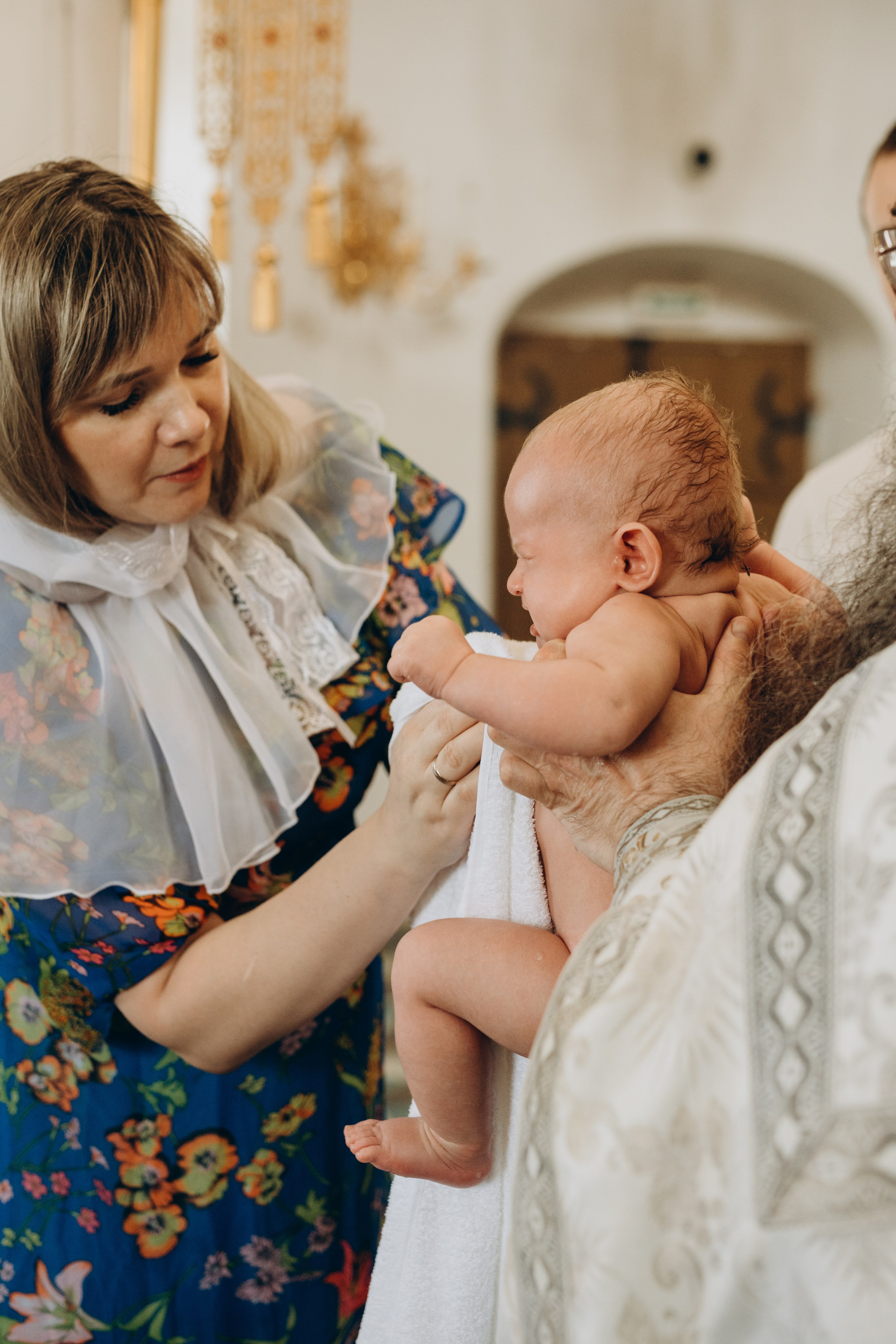 Крещение малышей