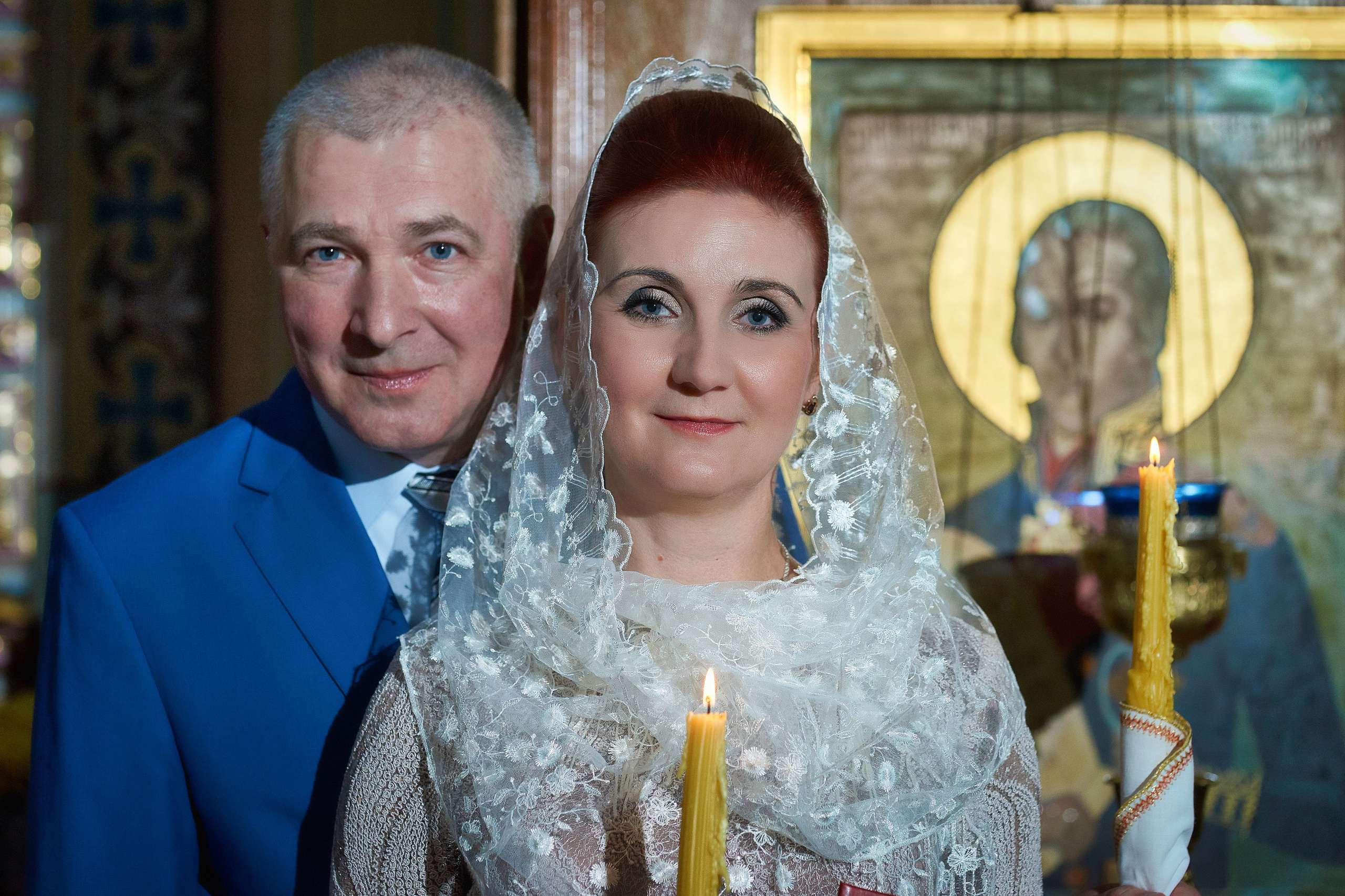 Венчание в церкви. Фотограф Владимир Артамонов