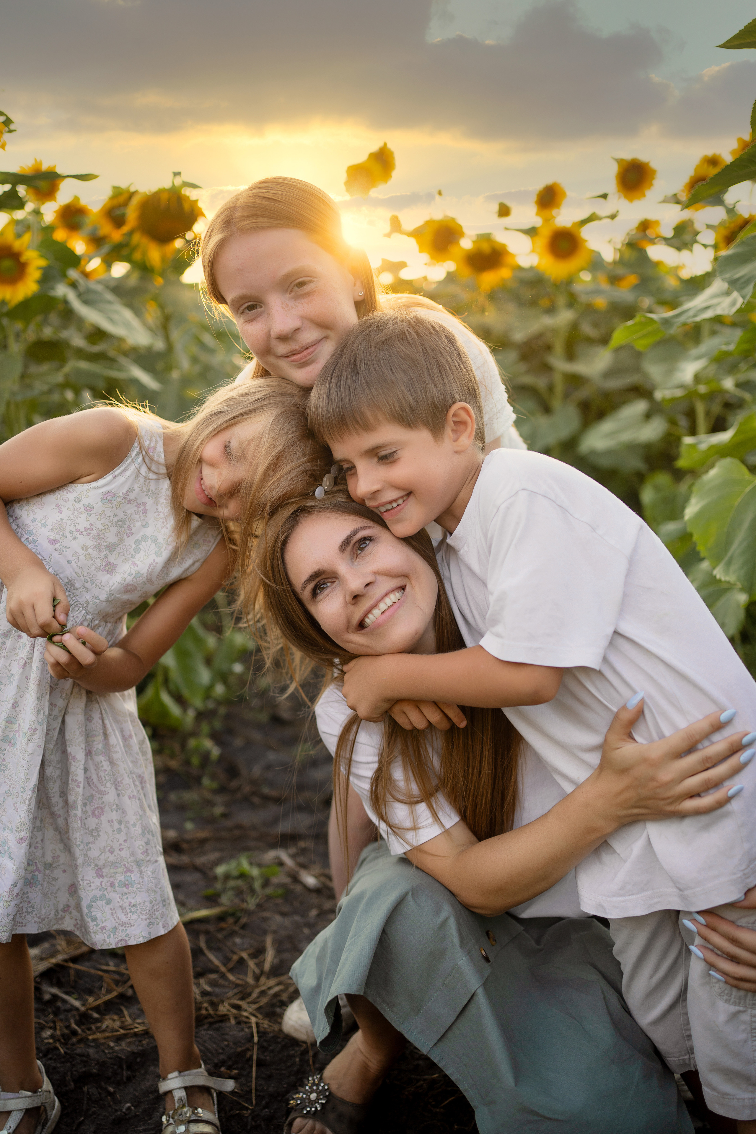 Подсолнухи. Семейный и свадебный фотограф Минск, Беларусь Анна Орловская