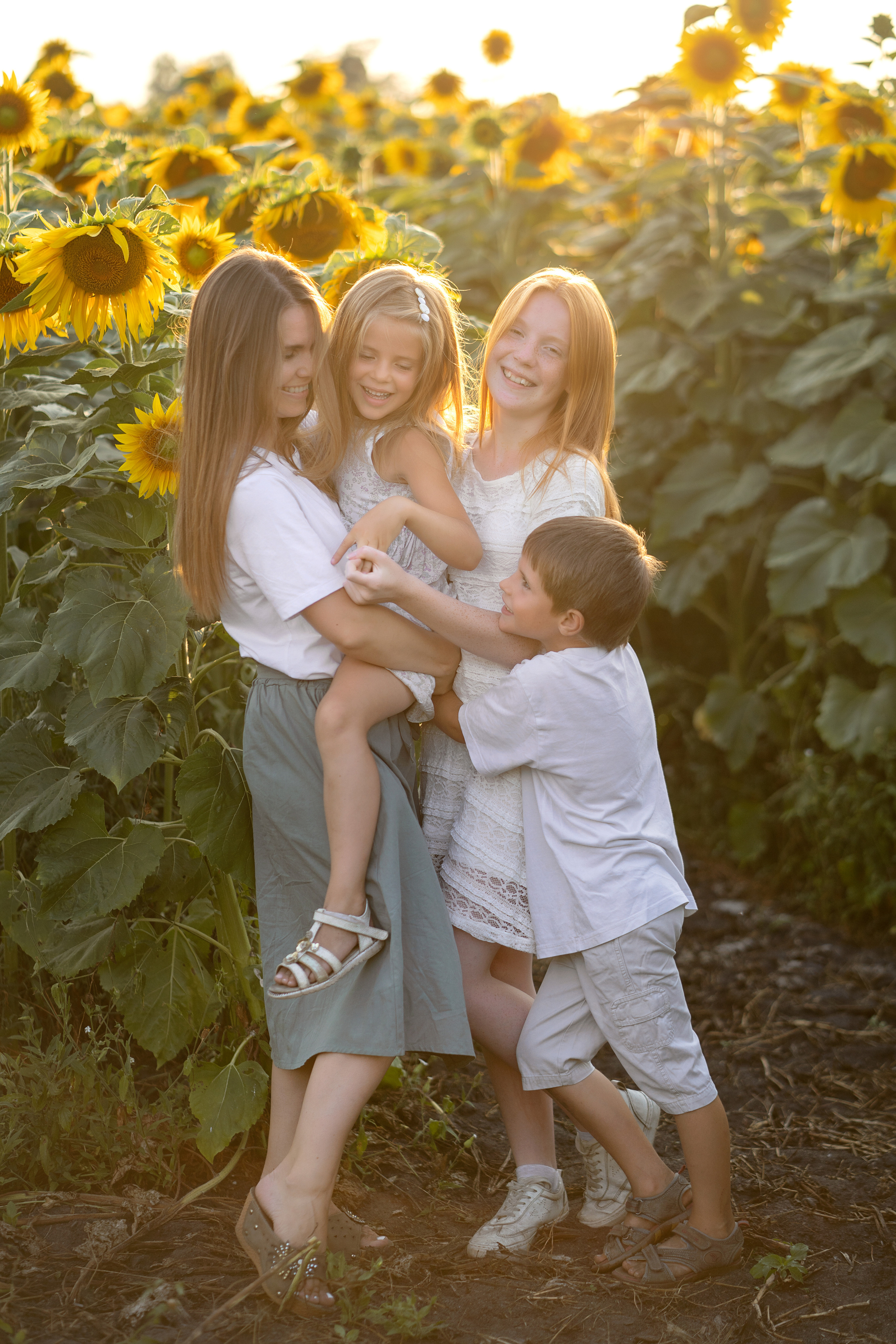 Подсолнухи. Семейный и свадебный фотограф Минск, Беларусь Анна Орловская