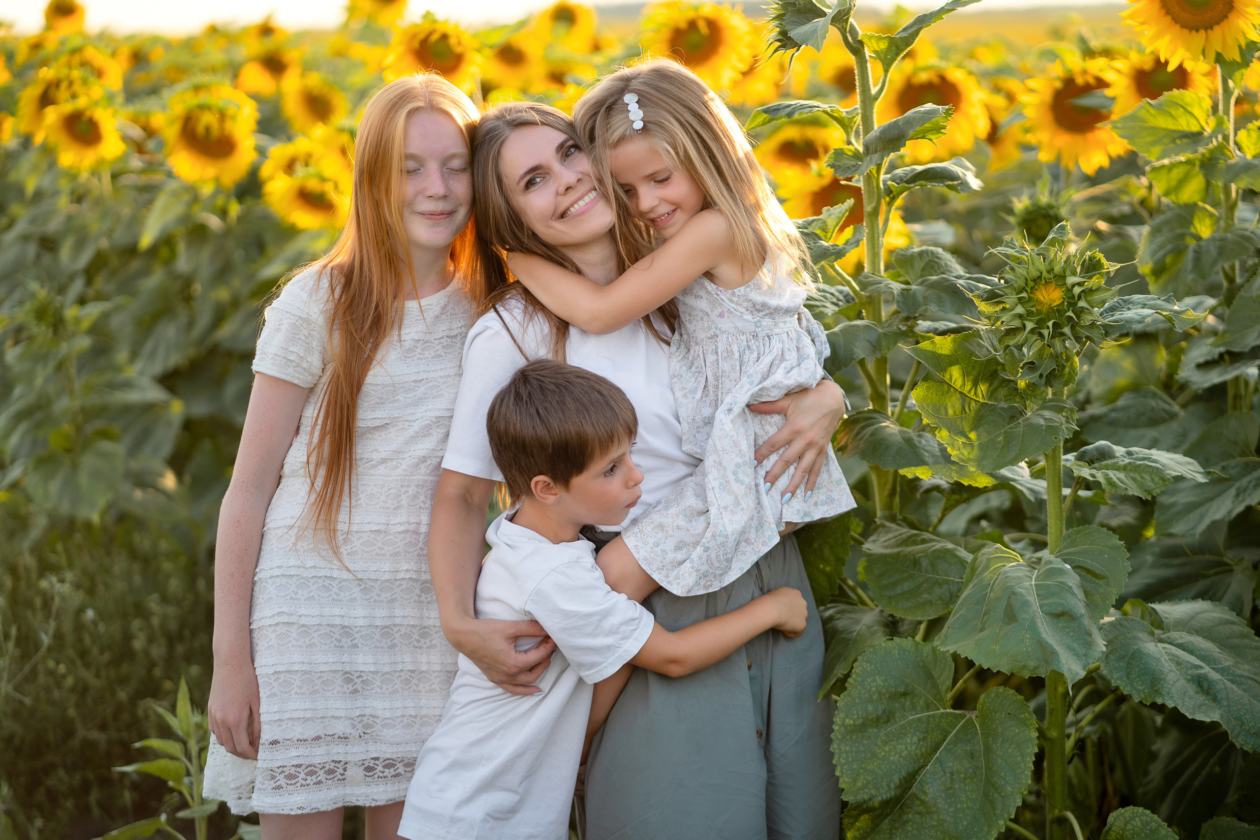 Подсолнухи. Семейный и свадебный фотограф Минск, Беларусь Анна Орловская