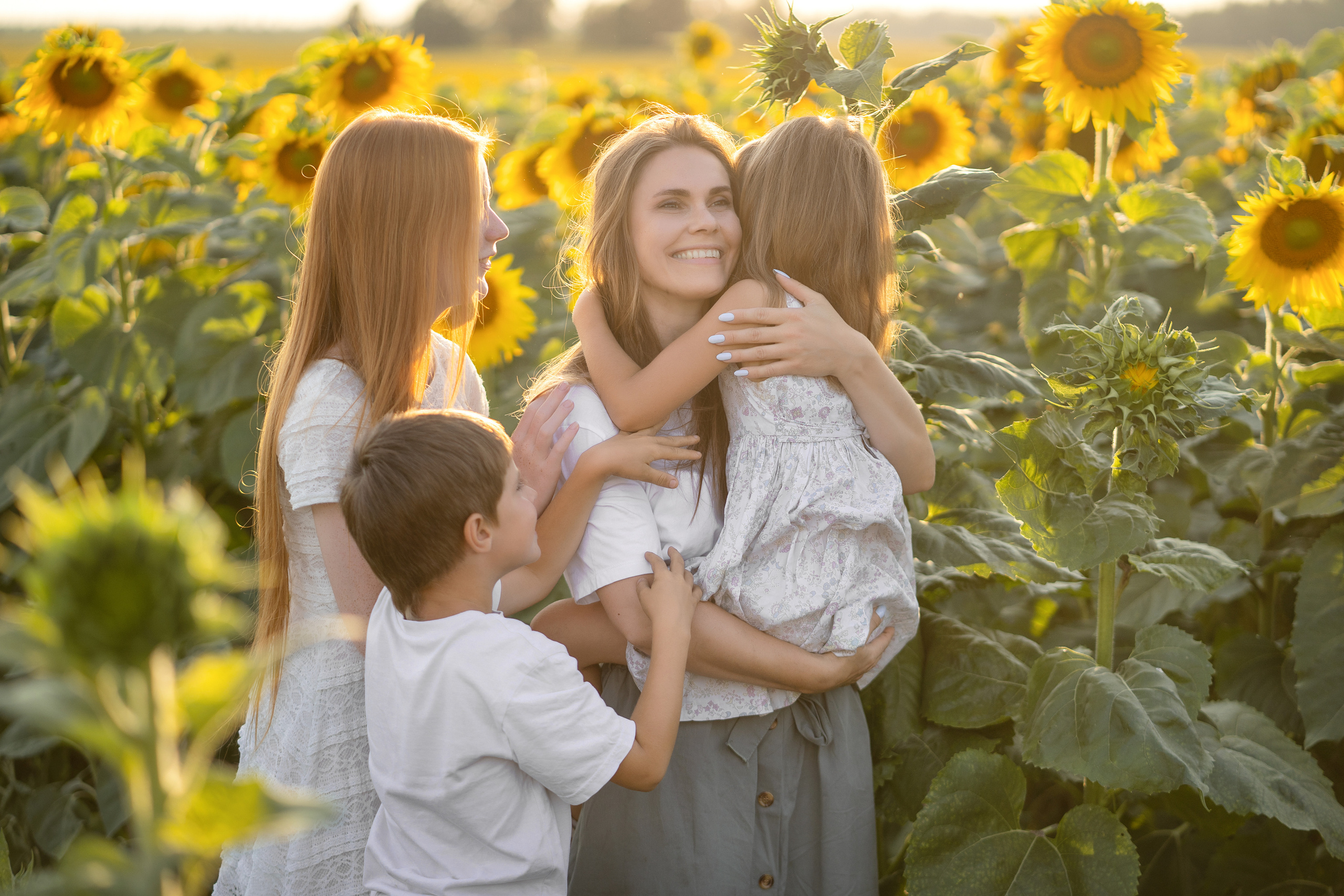 Подсолнухи. Семейный и свадебный фотограф Минск, Беларусь Анна Орловская