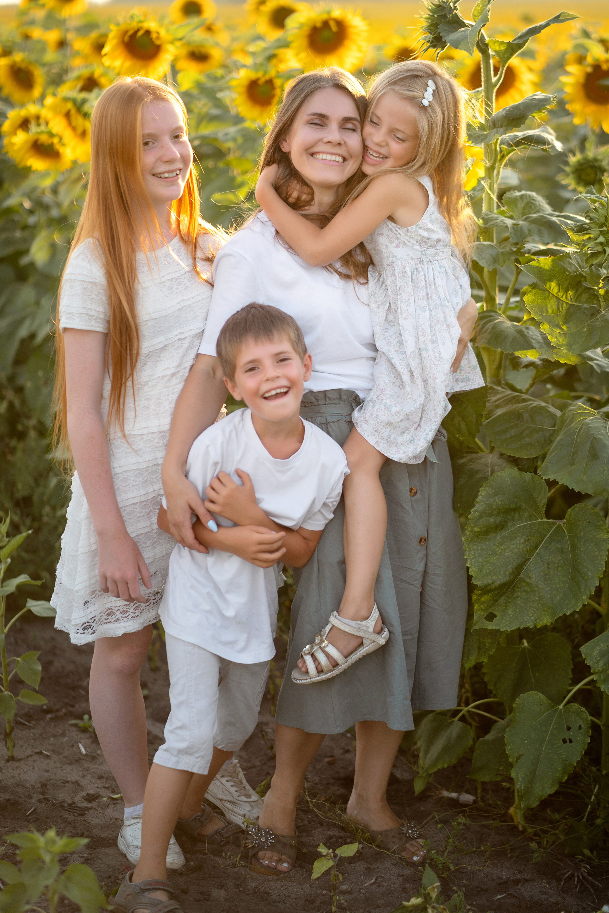 Подсолнухи. Семейный и свадебный фотограф Минск, Беларусь Анна Орловская