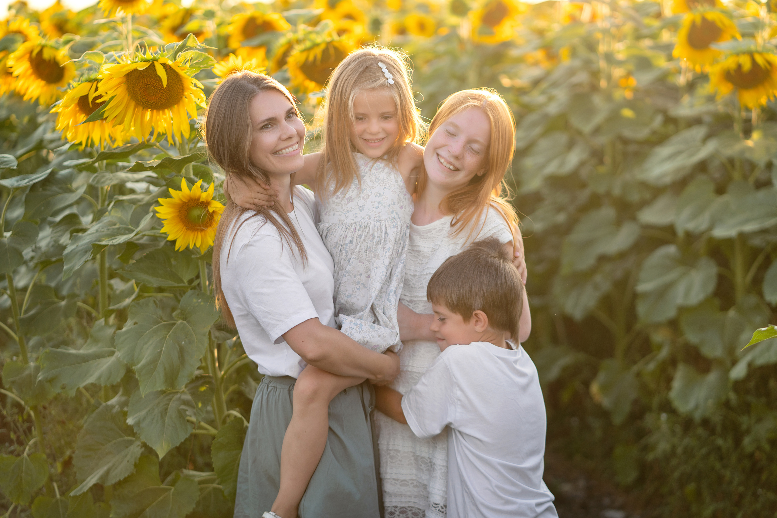 Подсолнухи. Семейный и свадебный фотограф Минск, Беларусь Анна Орловская