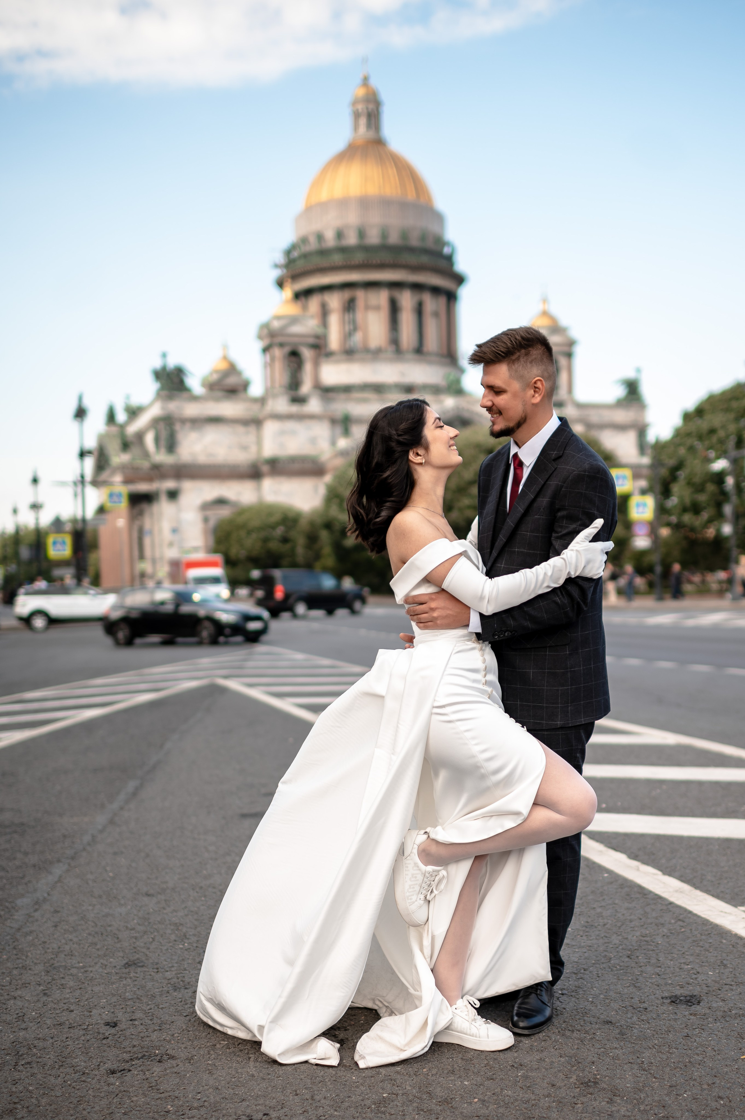 Камерная свадьба в Первом Дворце Бракосочетания №1 на Английской набережной Яны и Евгения. Портретный, семейный и свадебный фотограф в Санкт-Петербурге и в Пушкине Ширяев Денис