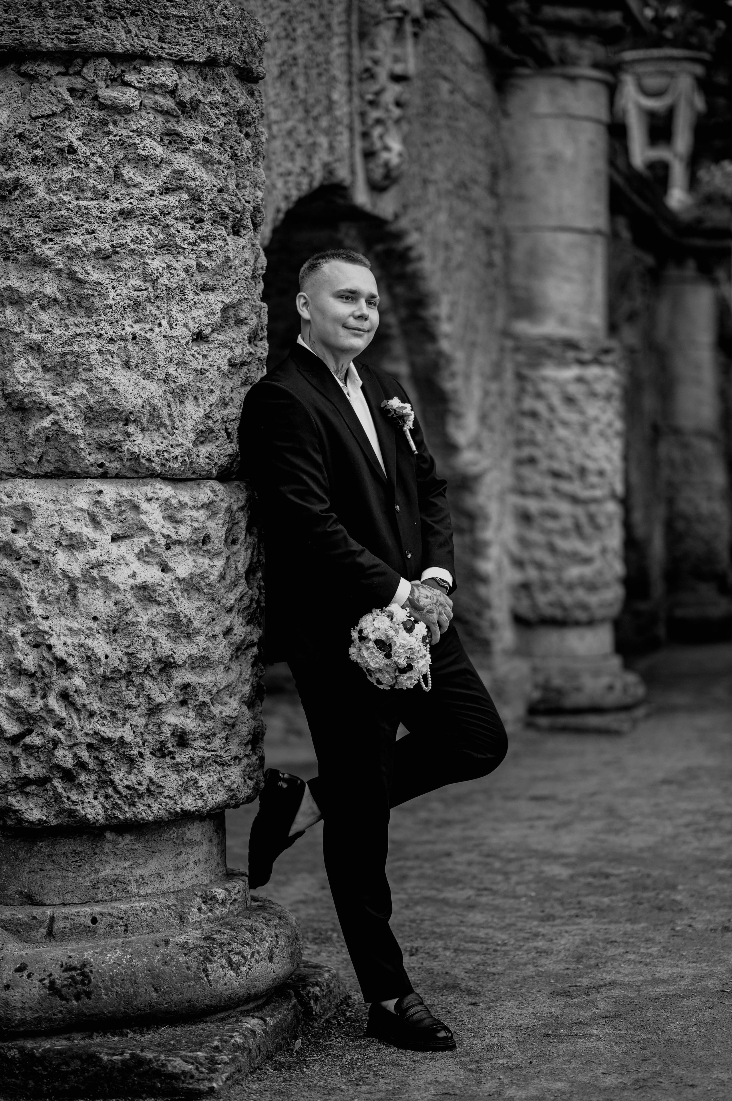 Виктория и Максим черно-белая серия. Портретный, семейный и свадебный фотограф в Санкт-Петербурге и в Москве Ширяев Денис