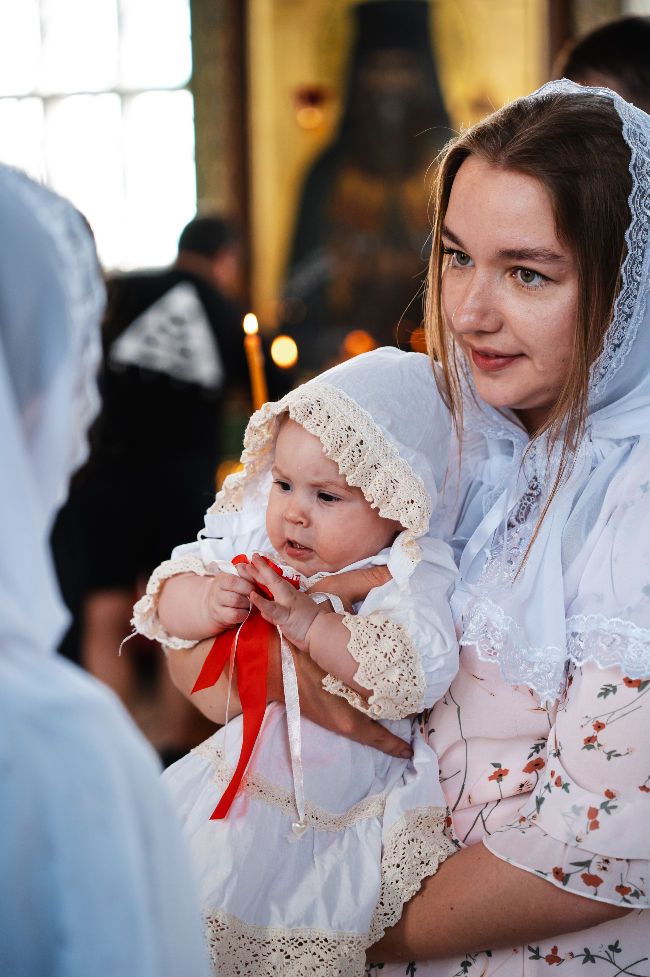 Таинство Крещения Дарьи (Храм Преполовения Пятидесятницы). Фотограф Ярута Оксана / Ростов-на-Дону