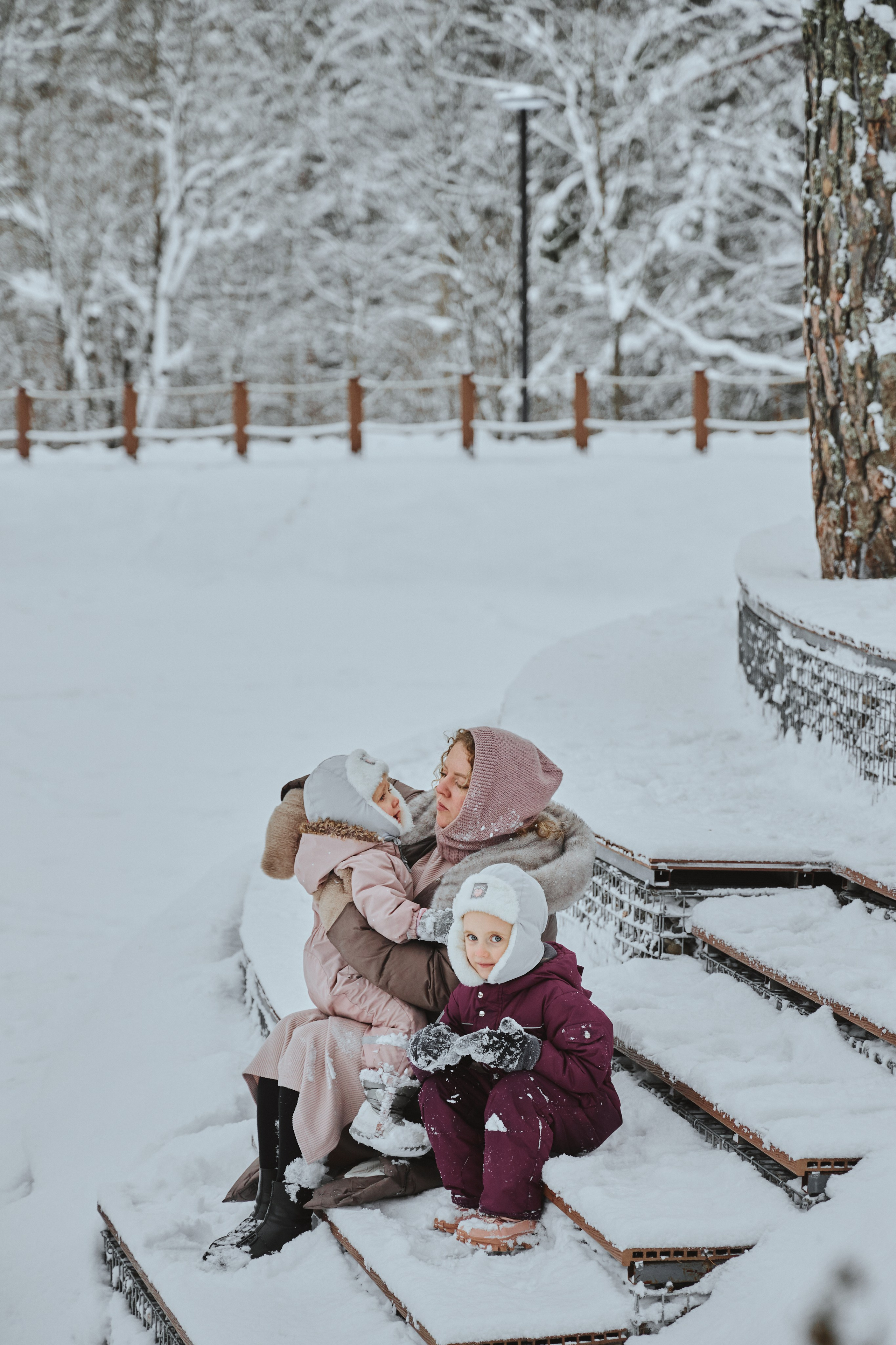 Зимняя прогулка. Фотограф Жанна Лефлер