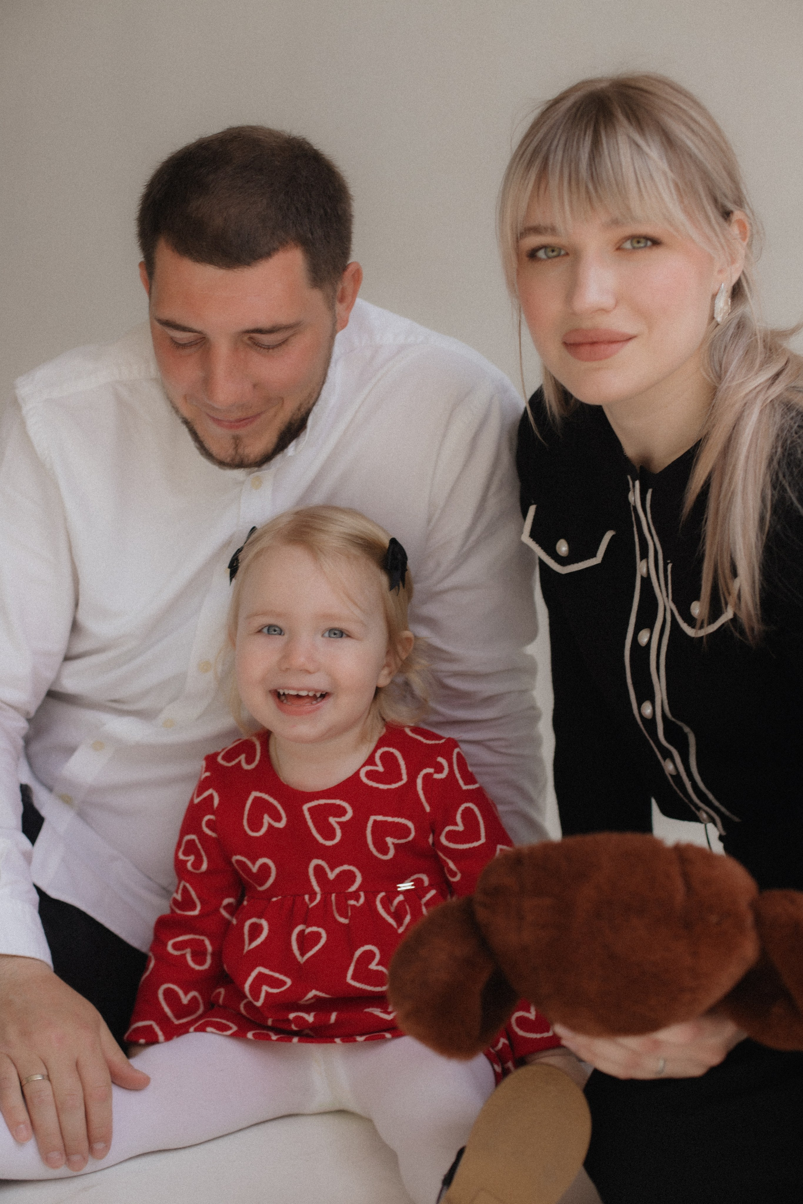 Юра + Настя + Тася. Семейный и детский фотограф Юлия Шох