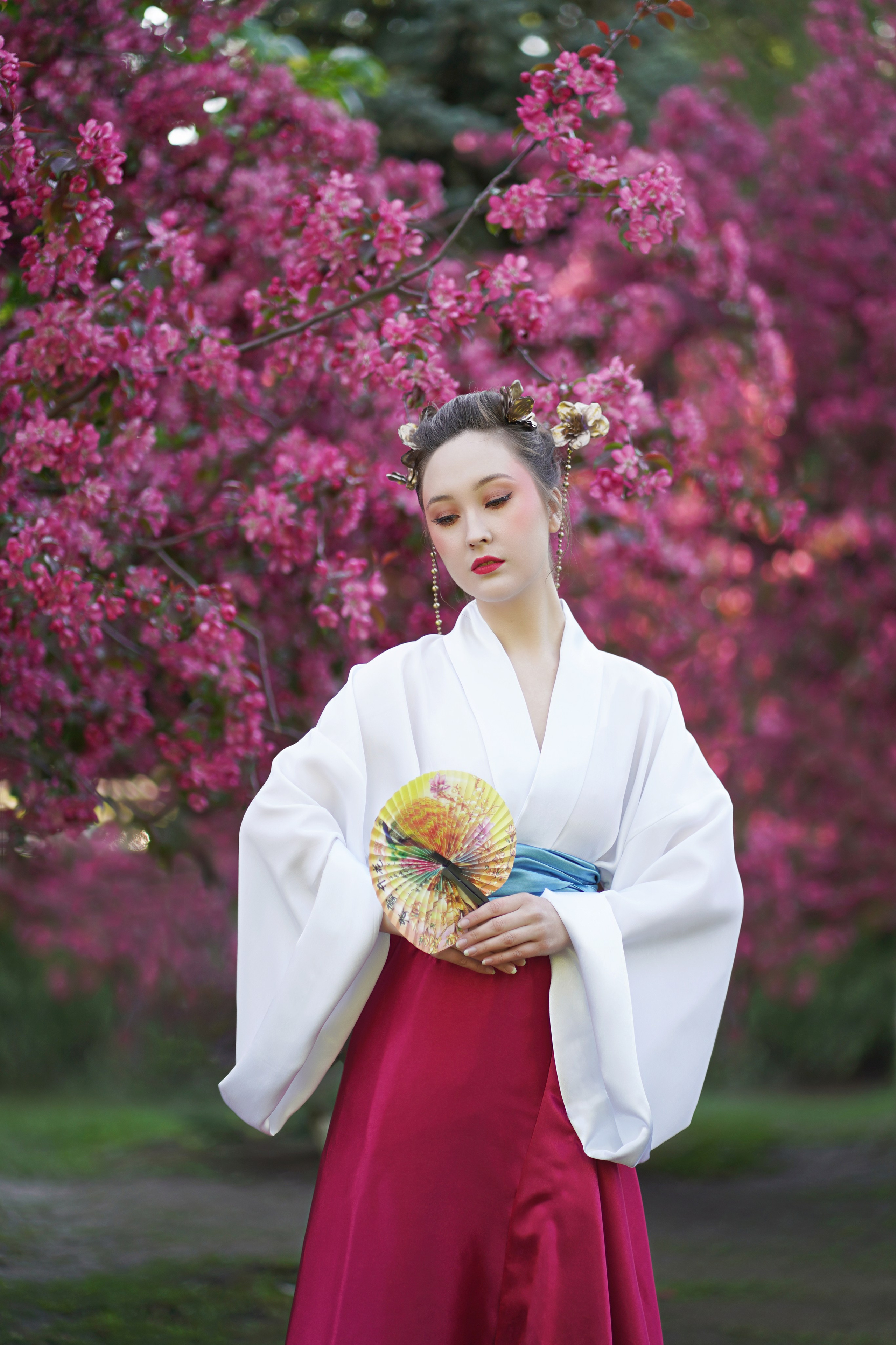 Песня Сакуры. Профессиональный ретушер Алия Султанова