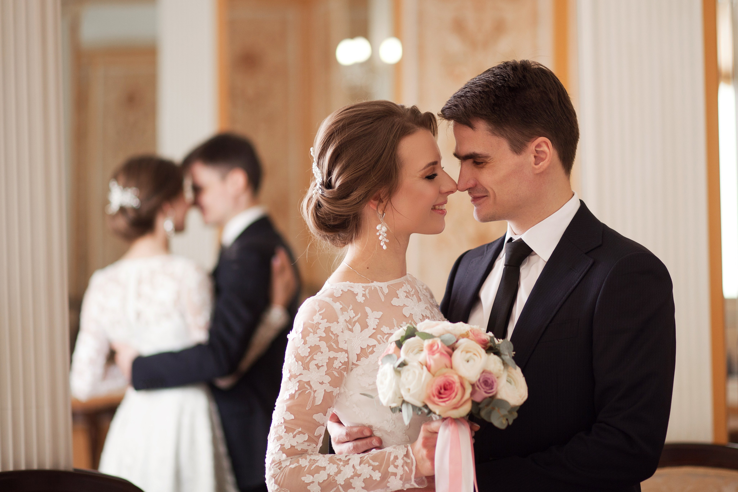 Владимир и Марина Грибоедовский ЗАГС. Семейный и свадебный фотограф Москва Канделаки Ольга