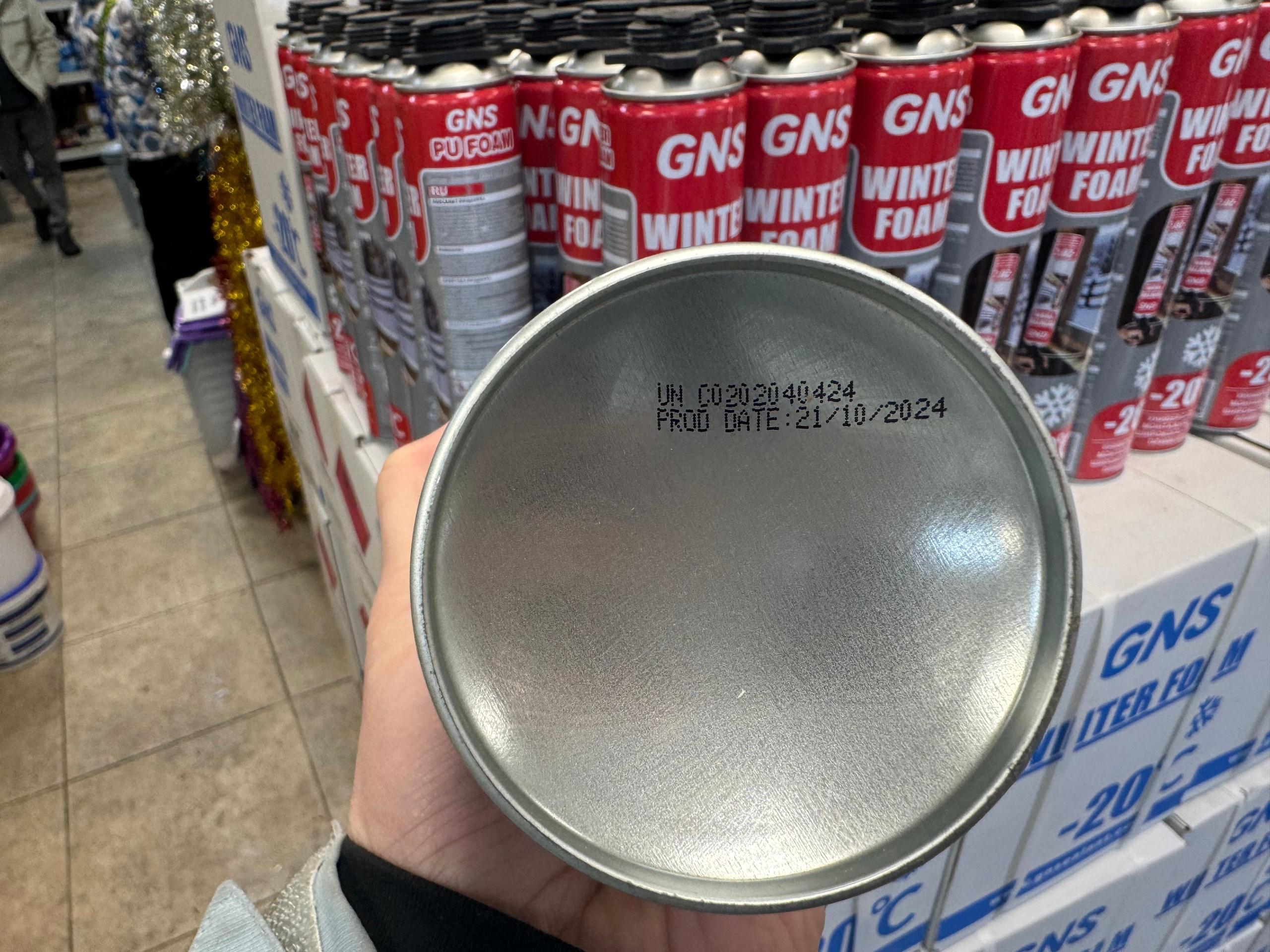 Монтажная пена под пистолет — 280 руб. Строительный магазин низких цен Экономкин