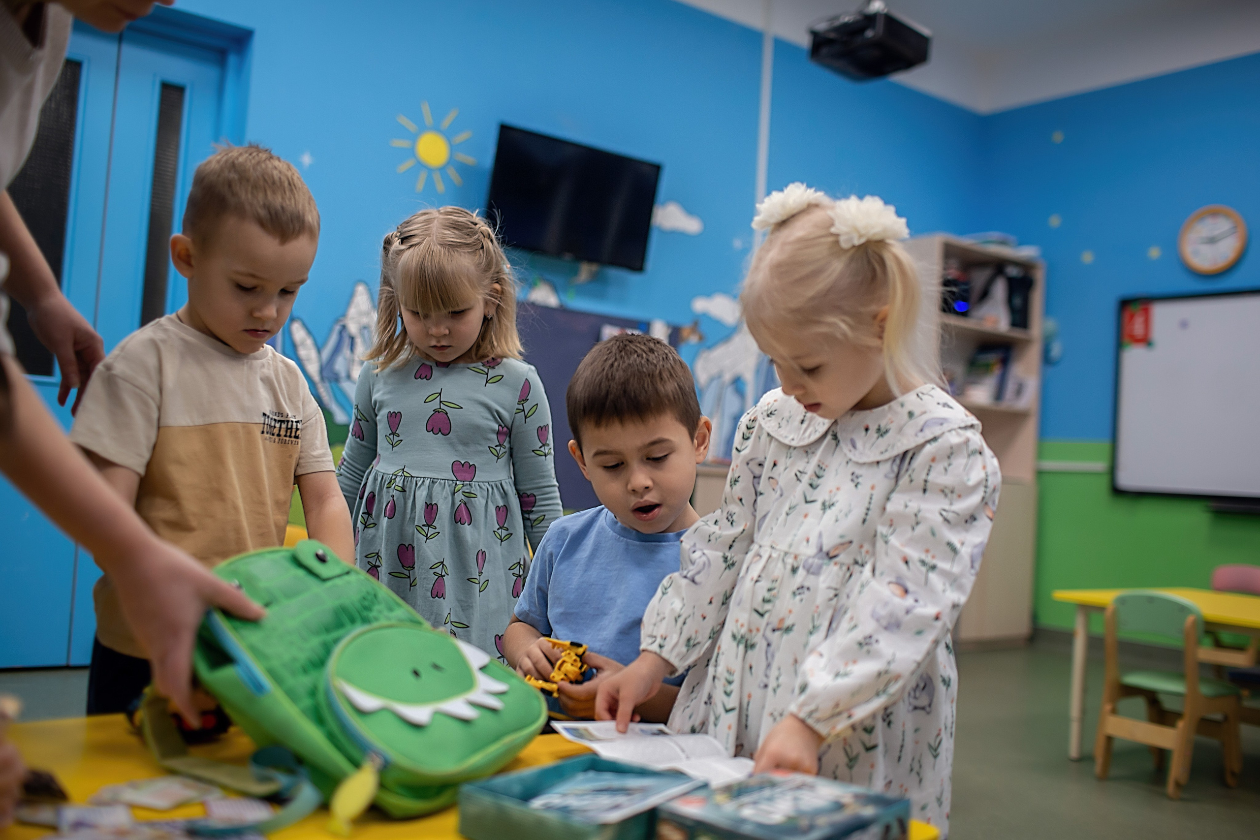 День в саду_Зима_2023 год. Семейный фотограф в Санкт-Петербурге