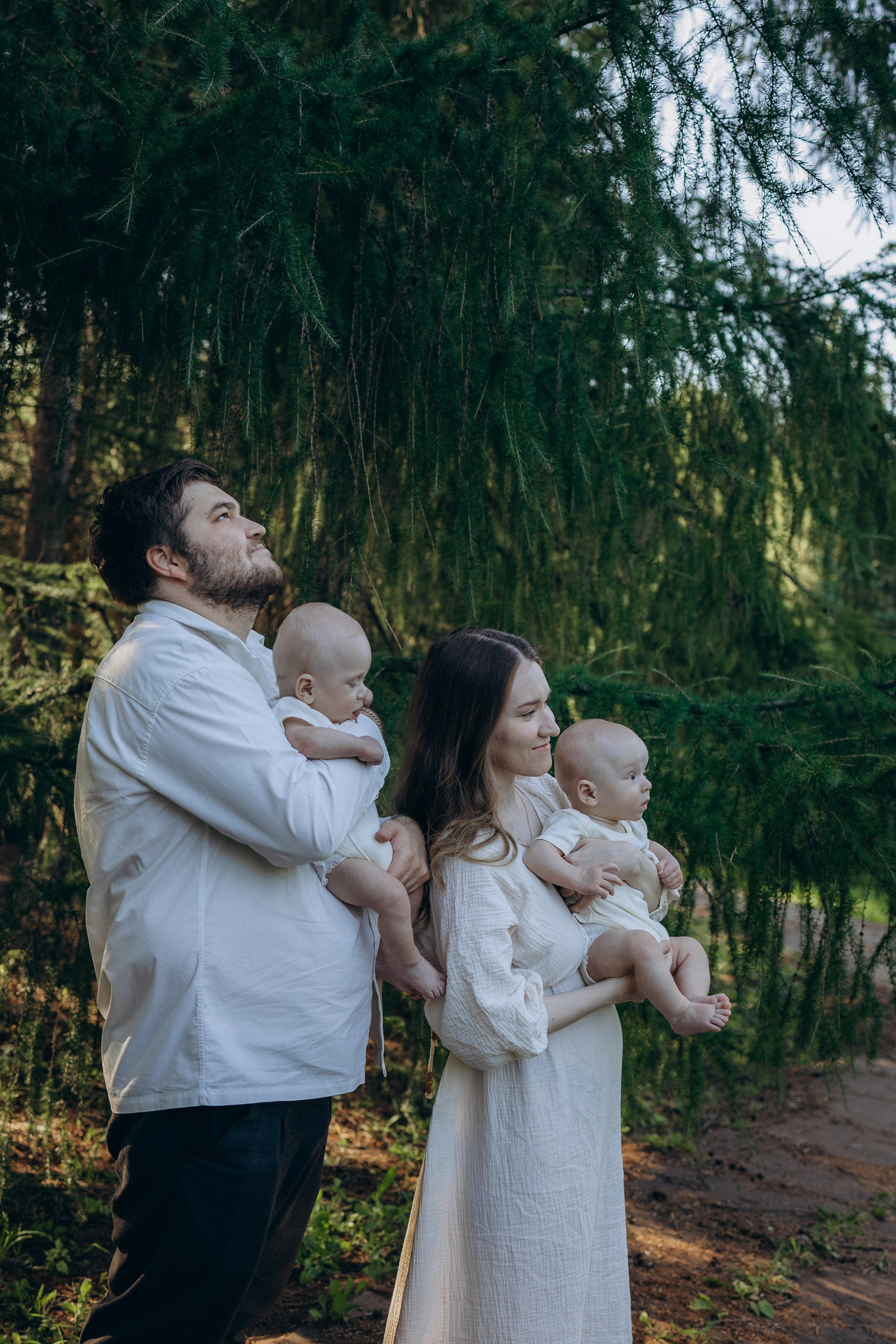 Антон, Настя, Саша, Леша. Семейный фотограф новорожденных УФА Гульнара Зиновьева